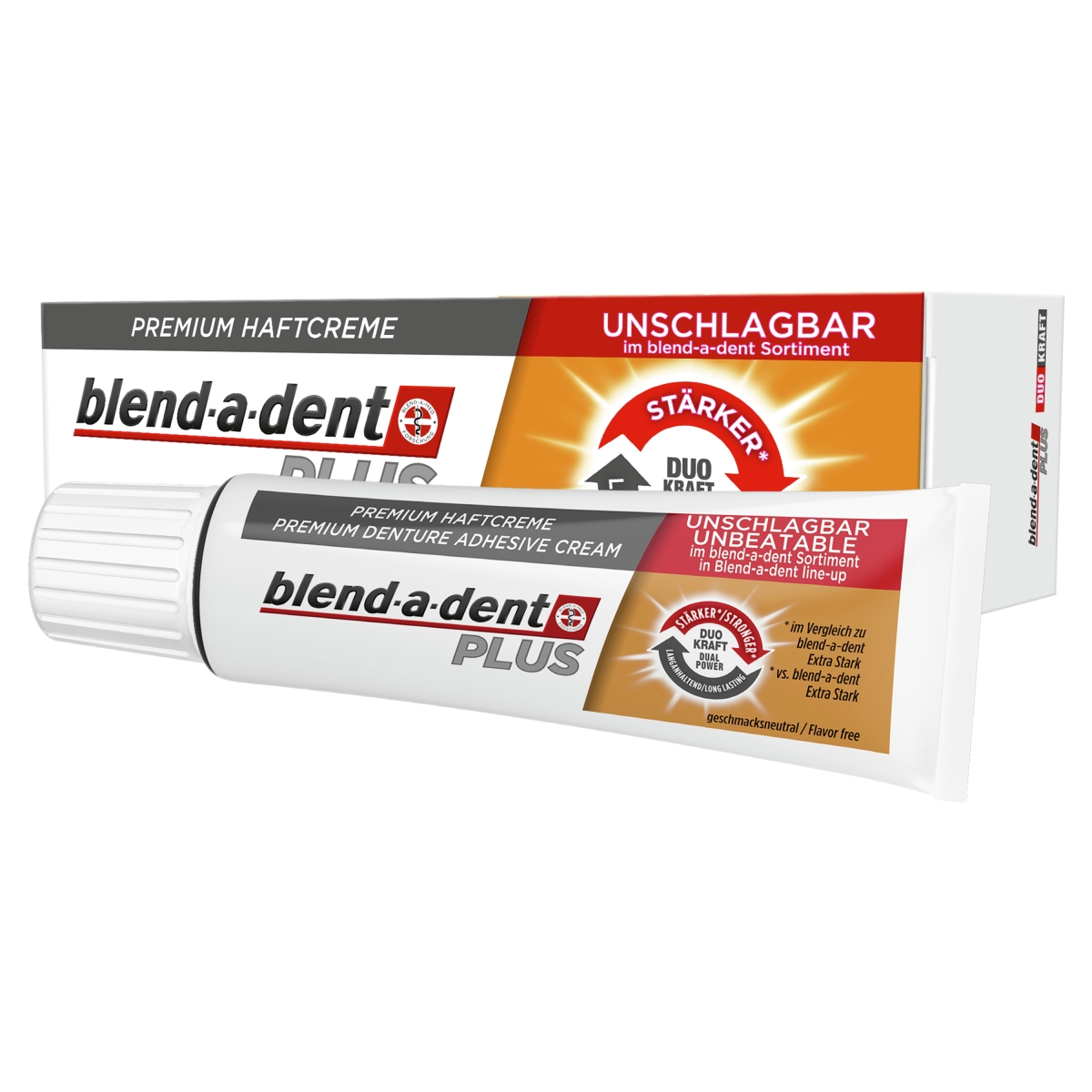 BLEND-A-DENT Plus fiksācijas krēms, 40 g - Produkta attēls