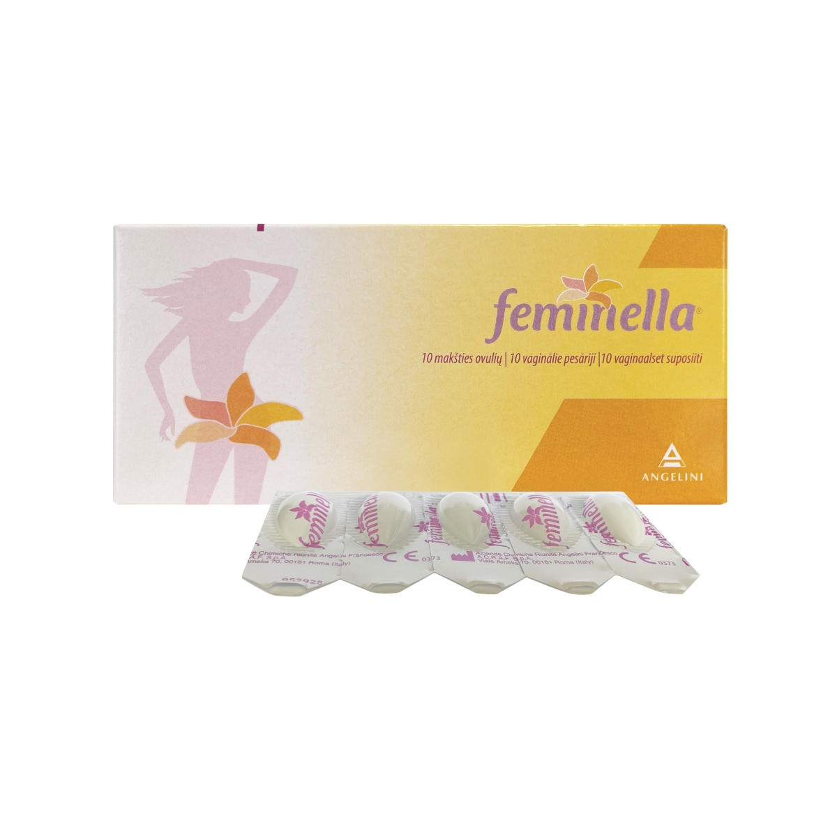 feminella N10 vagināli pesāriji - Produkta attēls
