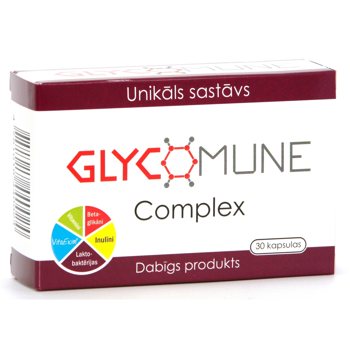 GLYCOMUNE COMPLEX KAPSULAS N30 - Produkta attēls