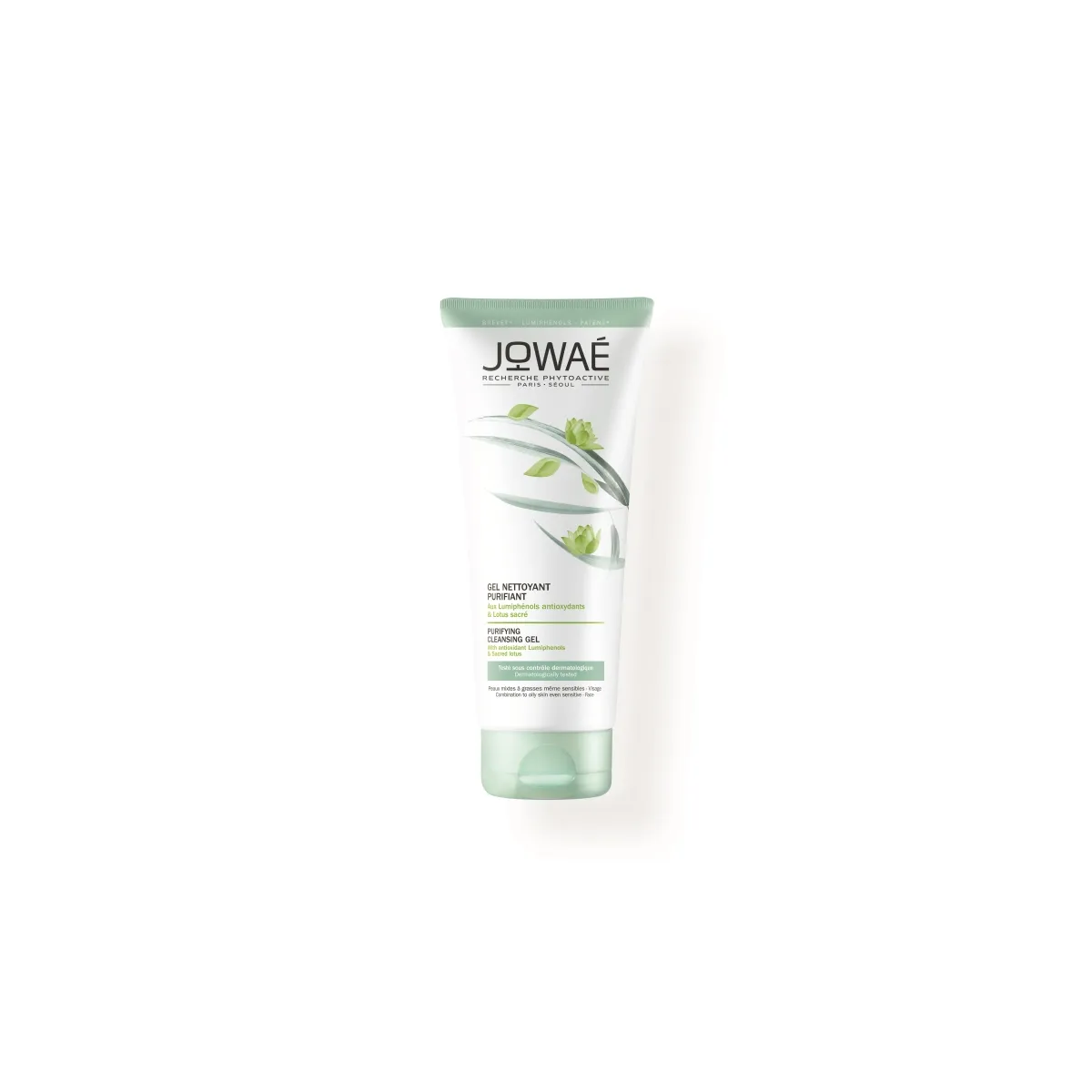JOWAE Purifying attīroša želeja kombinētai/taukainai ādai, 200 ml - Produkta attēls