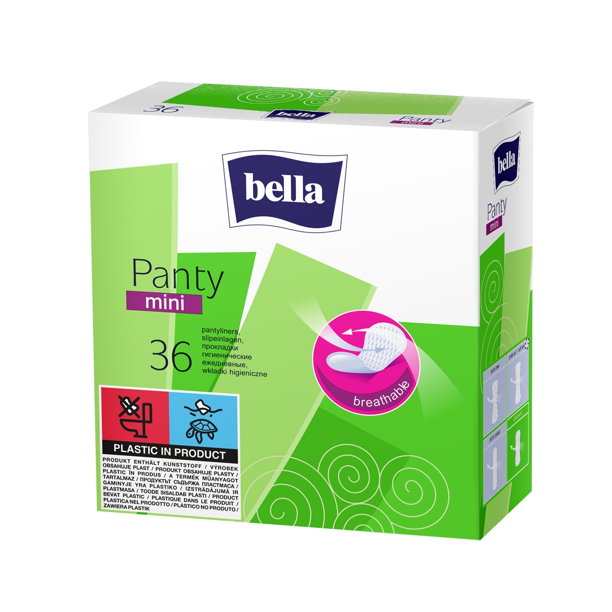 BELLA PANTY MINI ikdienas ieliktnīši, 36 gab. - Produkta attēls