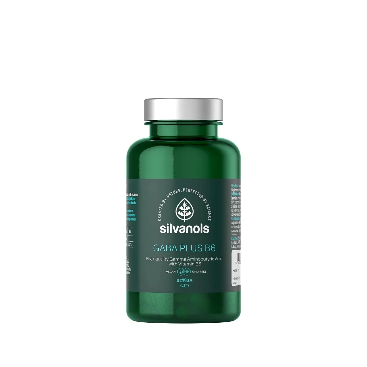 SILVANOLS Gaba Plus kapsulas, 90 gab. - Produkta attēls