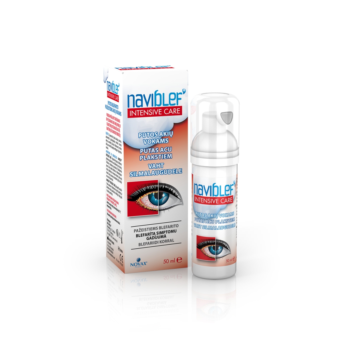 NAVIBLEF® Intensive Care putas, 50 ml - Produkta attēls