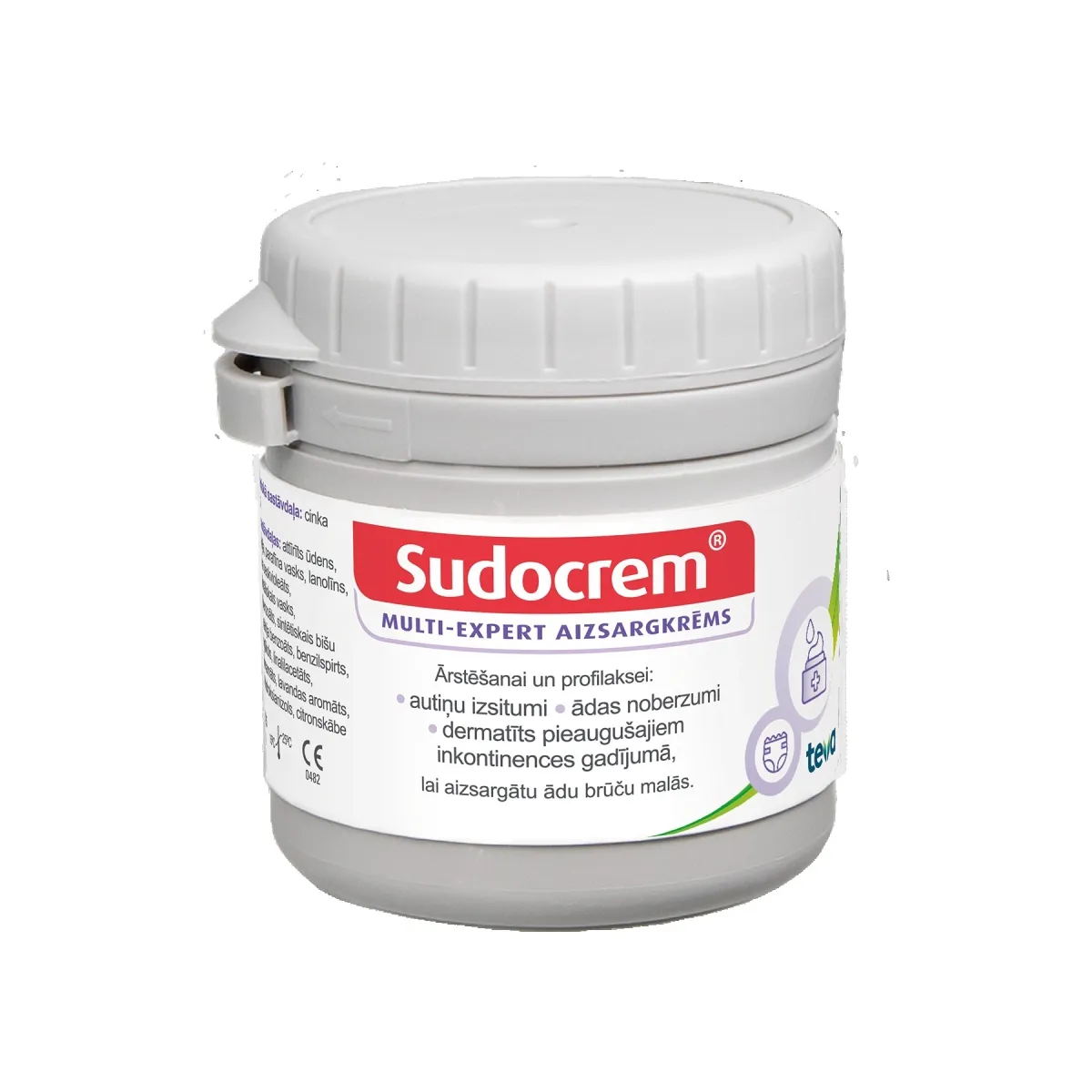 SUDOCREM® Multi-expert barrier krems, 125 g - Produkta attēls 1