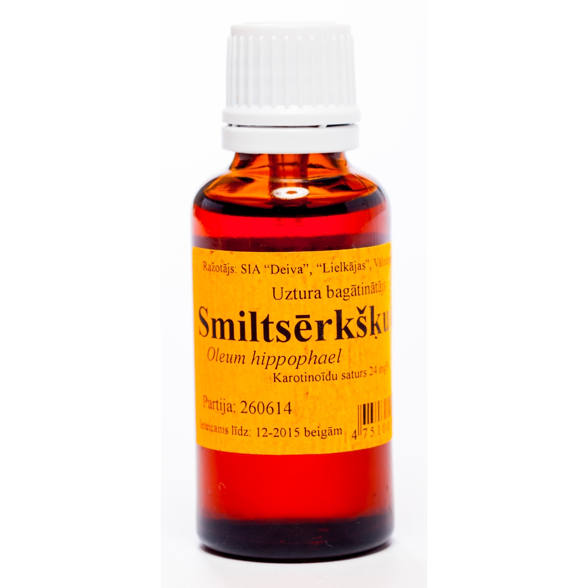 SMILTSĒRKŠĶU EĻĻA 30ML - Produkta attēls