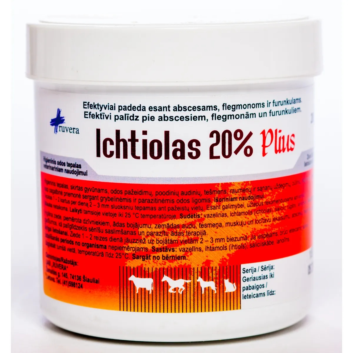 IHTIOLA ZIEDE 20% ( ICHTIOLAS PLUS ) 200G - Produkta attēls