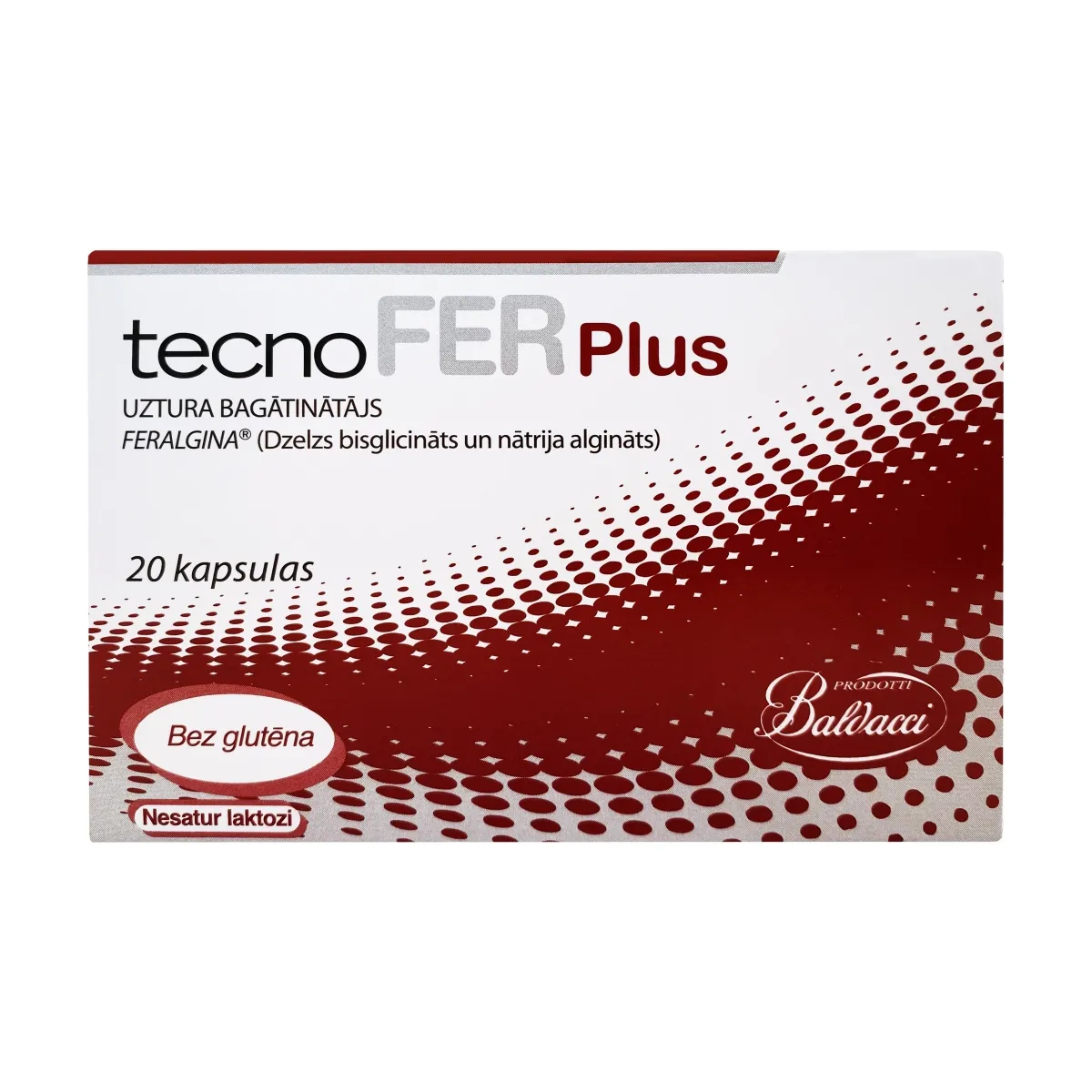 tecnoFER Plus 30mg kapsulas N20 - Produkta attēls