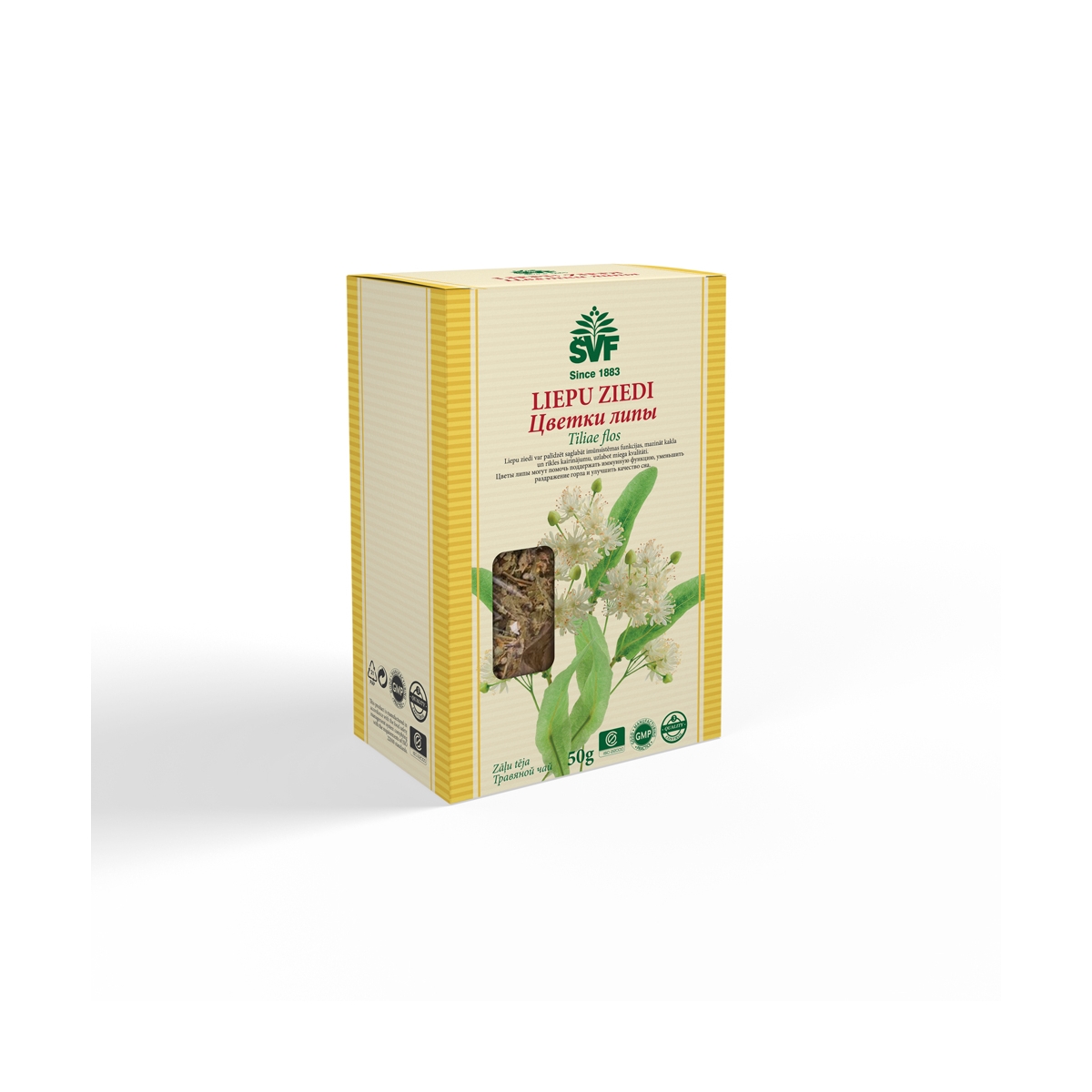 TĒJA LIEPU ZIEDI 50G (LIETUVA) - Produkta attēls