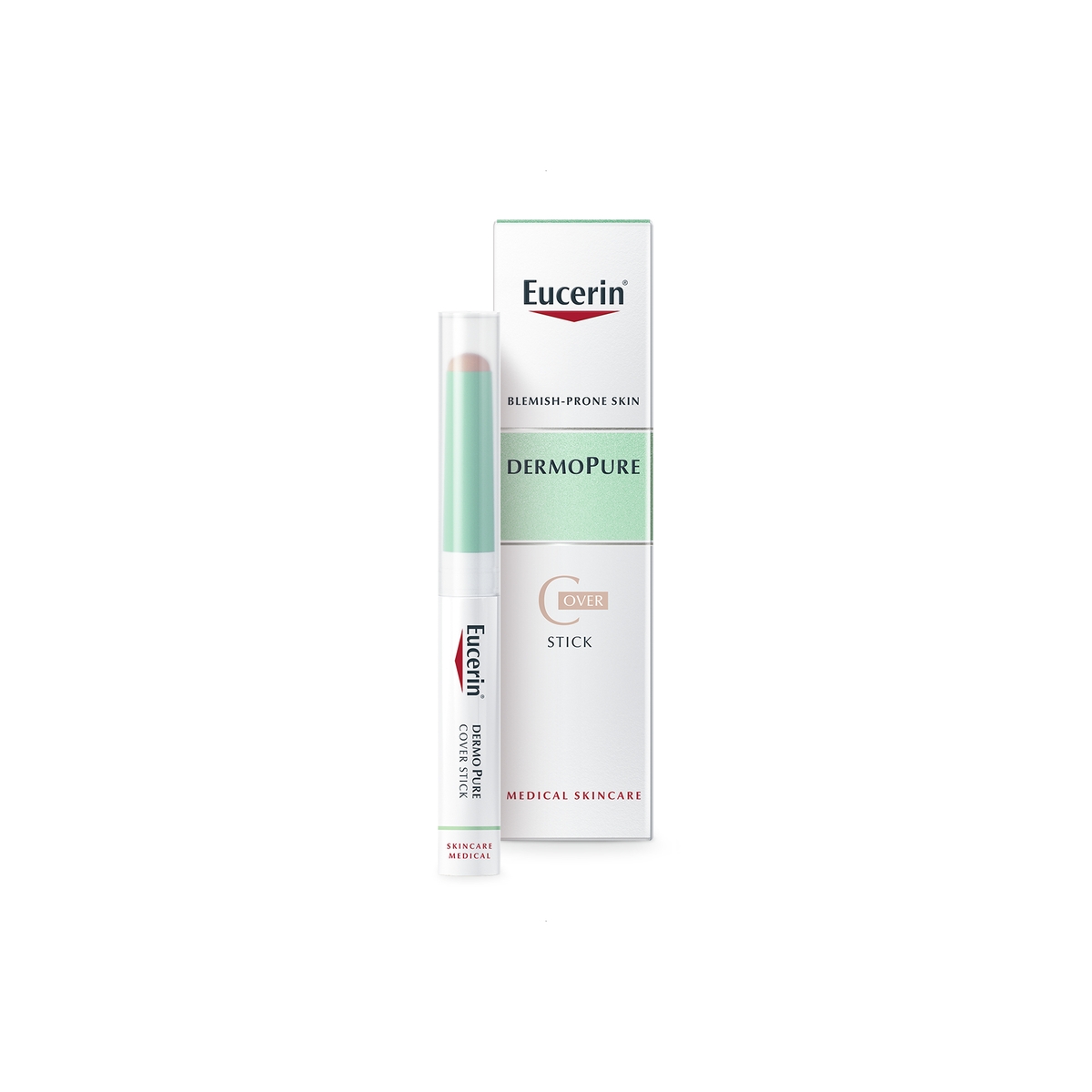EUCERIN Dermopure maskējošais zīmulis ādai ar tieksmi uz akni, 2 g - Produkta attēls