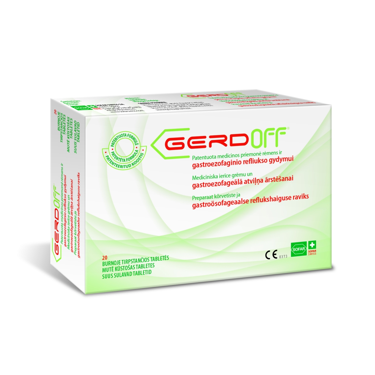 GERDOFF TBL N20 - Produkta attēls