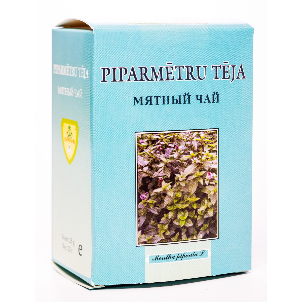 DUNDURI PIPARMĒTRAS LAPAS 25G - Produkta attēls