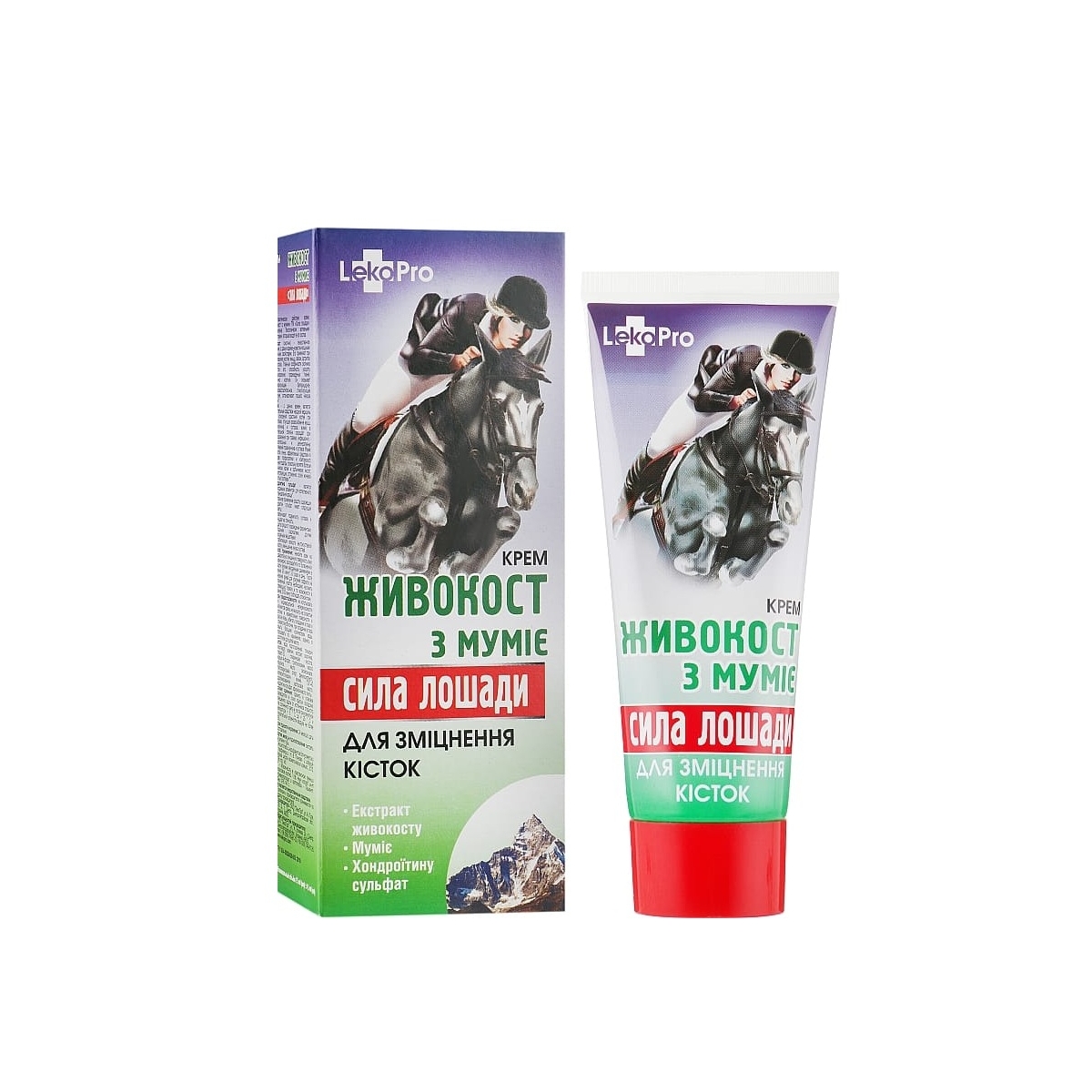 ZIRGU SPĒKS KRĒMS-GĒLS TAUKSAKNE AR MUMIJO 75ML (LOCĪTAVĀM) - Produkta attēls