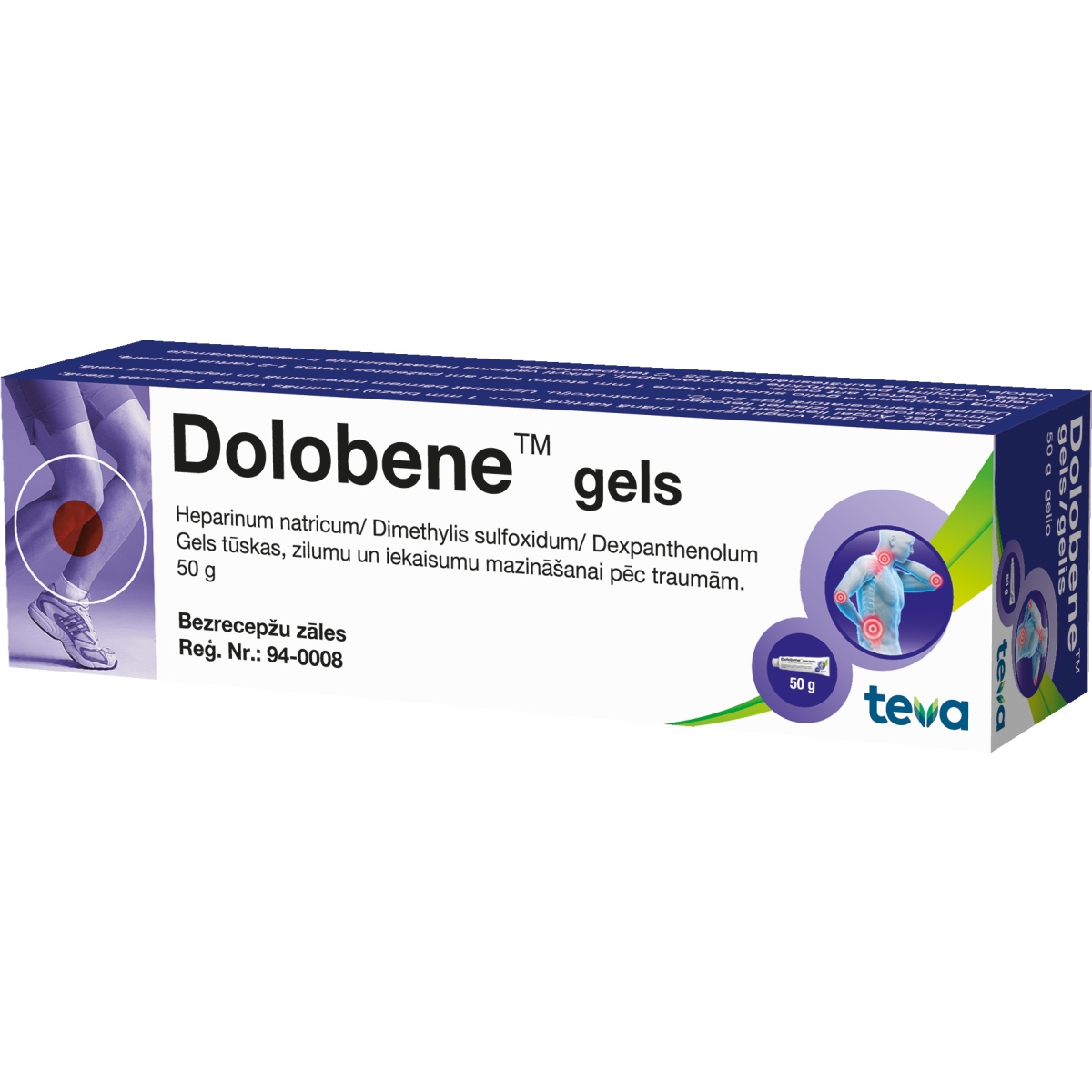 DOLOBENE GĒLS 50G - Produkta attēls
