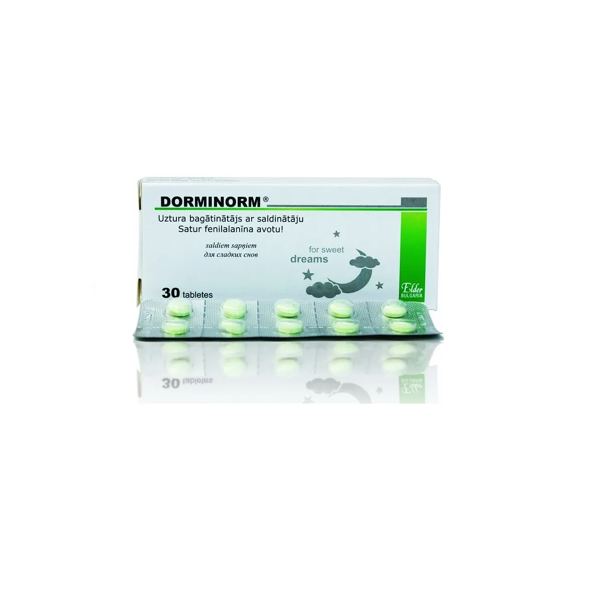 DORMINORM tabletes, 30 gab - Produkta attēls