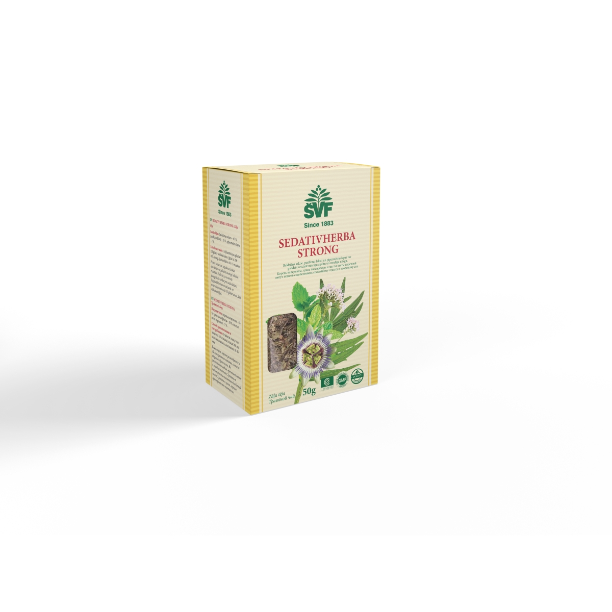 Tēja SEDATIVHERBA Strong zāļu tēja, 50 g - Produkta attēls