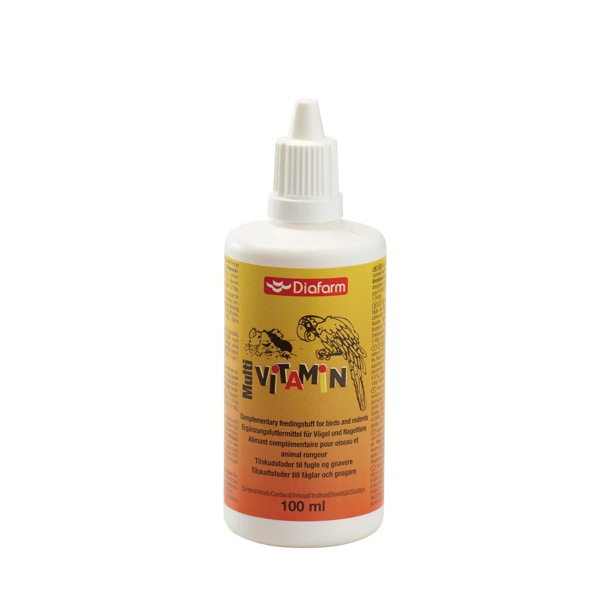 DF MULTIVIT BIRDS/RODENTS 100ML - Produkta attēls