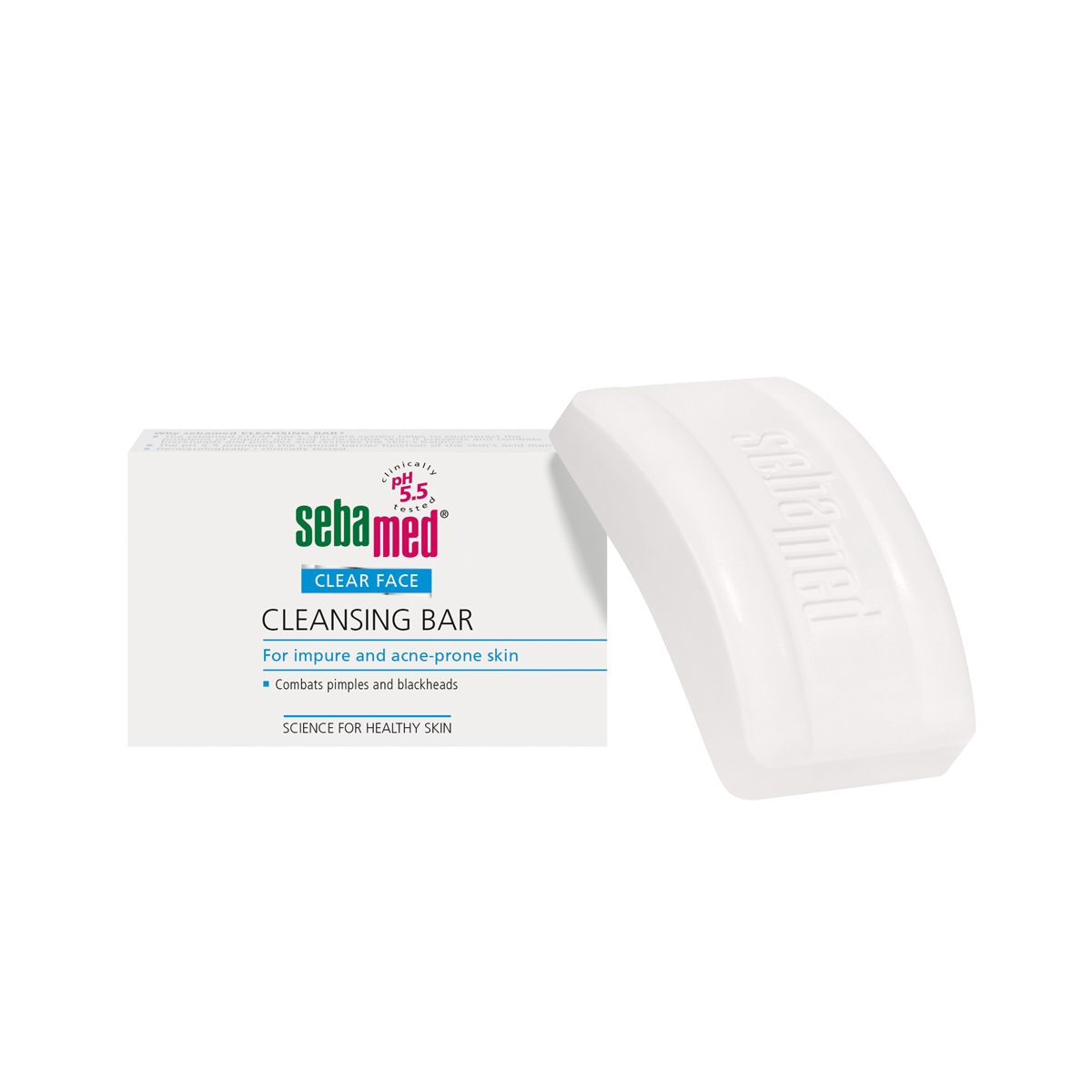 SEBAMED CLEAR FACE mazgāšanās līdzeklis ādai ar nepilnībām, 100 g - Produkta attēls