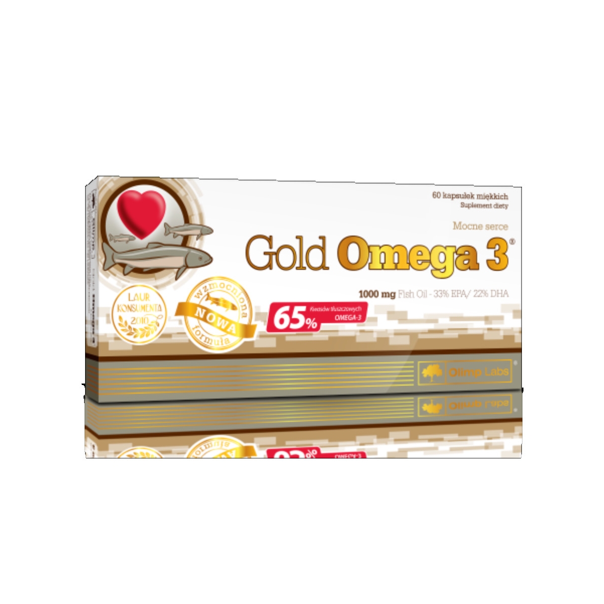 OLIMPLABS GOLD OMEGA-3 1000MG CPS N60 - Produkta attēls