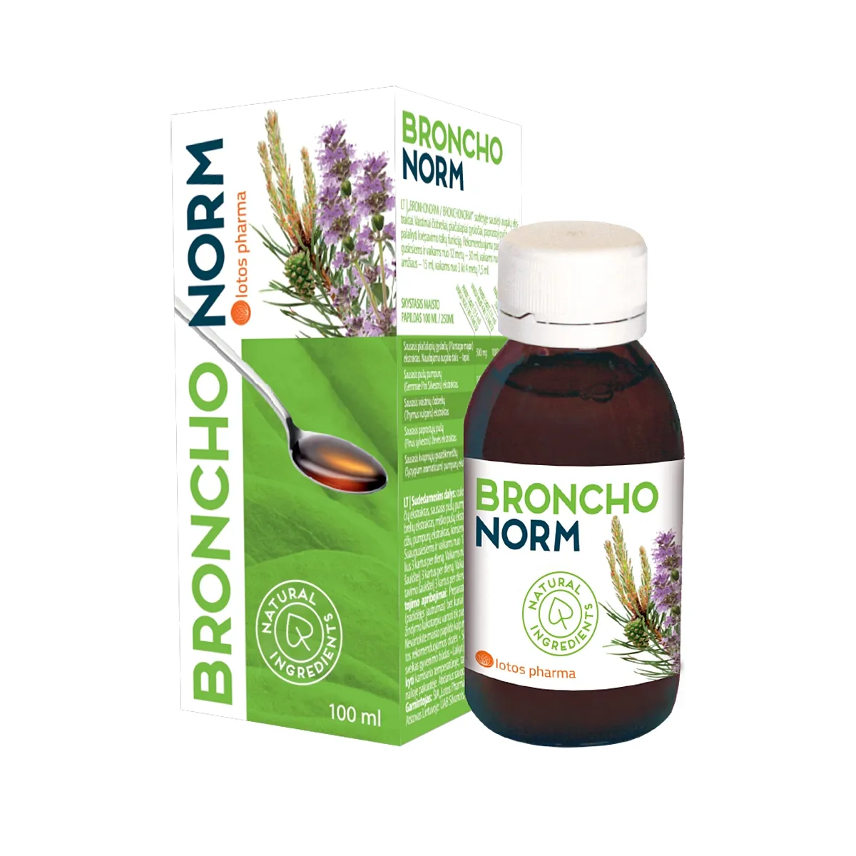 Bronchonorm balzāms, 100 ml - Produkta attēls