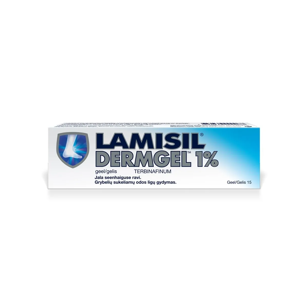 LAMISIL pretsēnīšu gels 1%, 15 g. - Produkta attēls