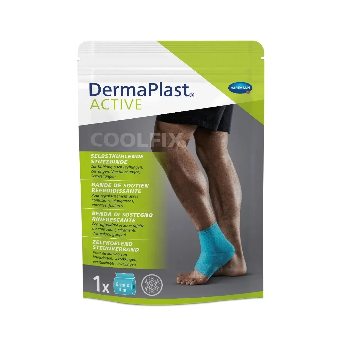 DERMAPLAST Active Coolfix apsējs, 6 cm x 4 m - Produkta attēls