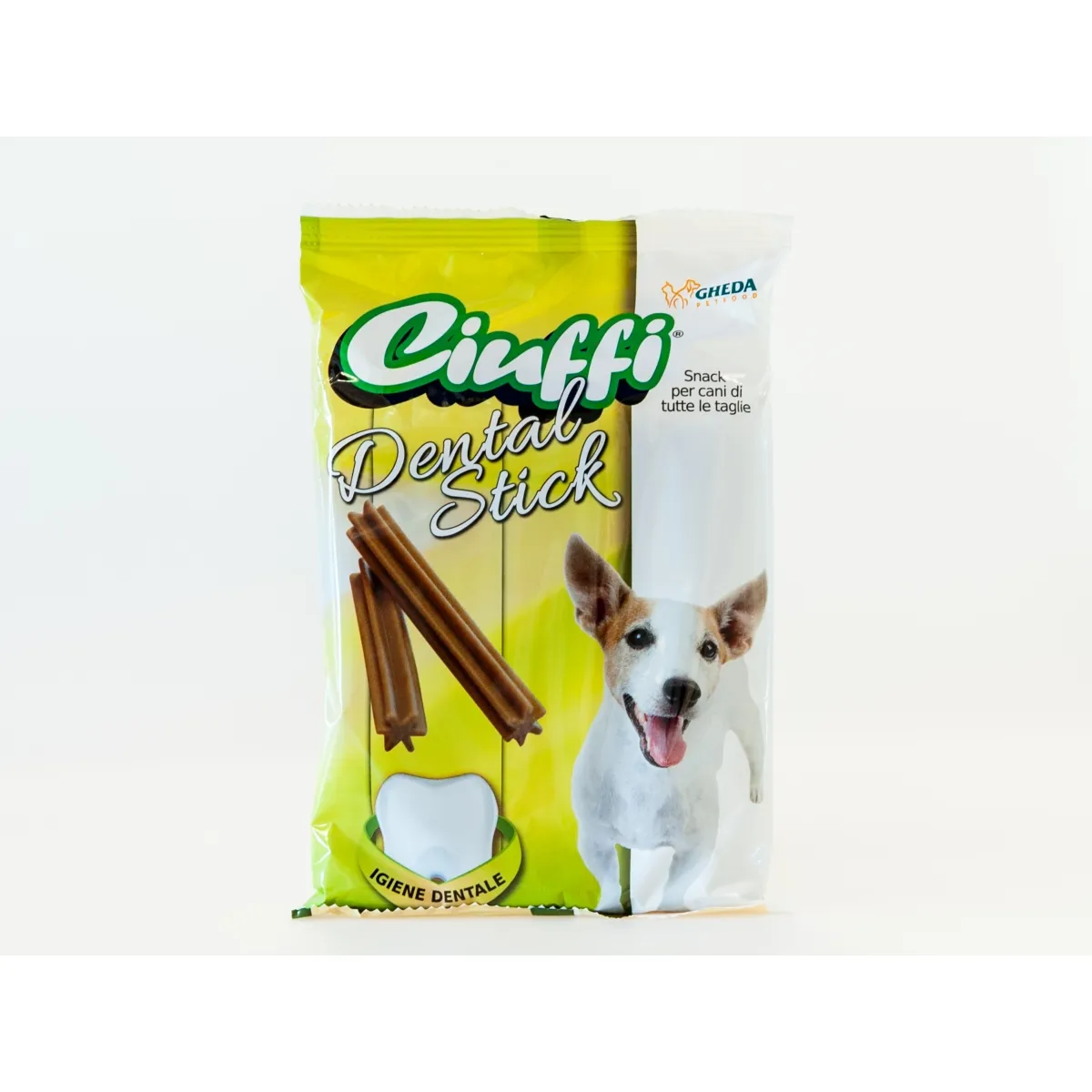 CIUFFI SUŅU DENTAL STICK POLLO N7 180G/2069 - Produkta attēls