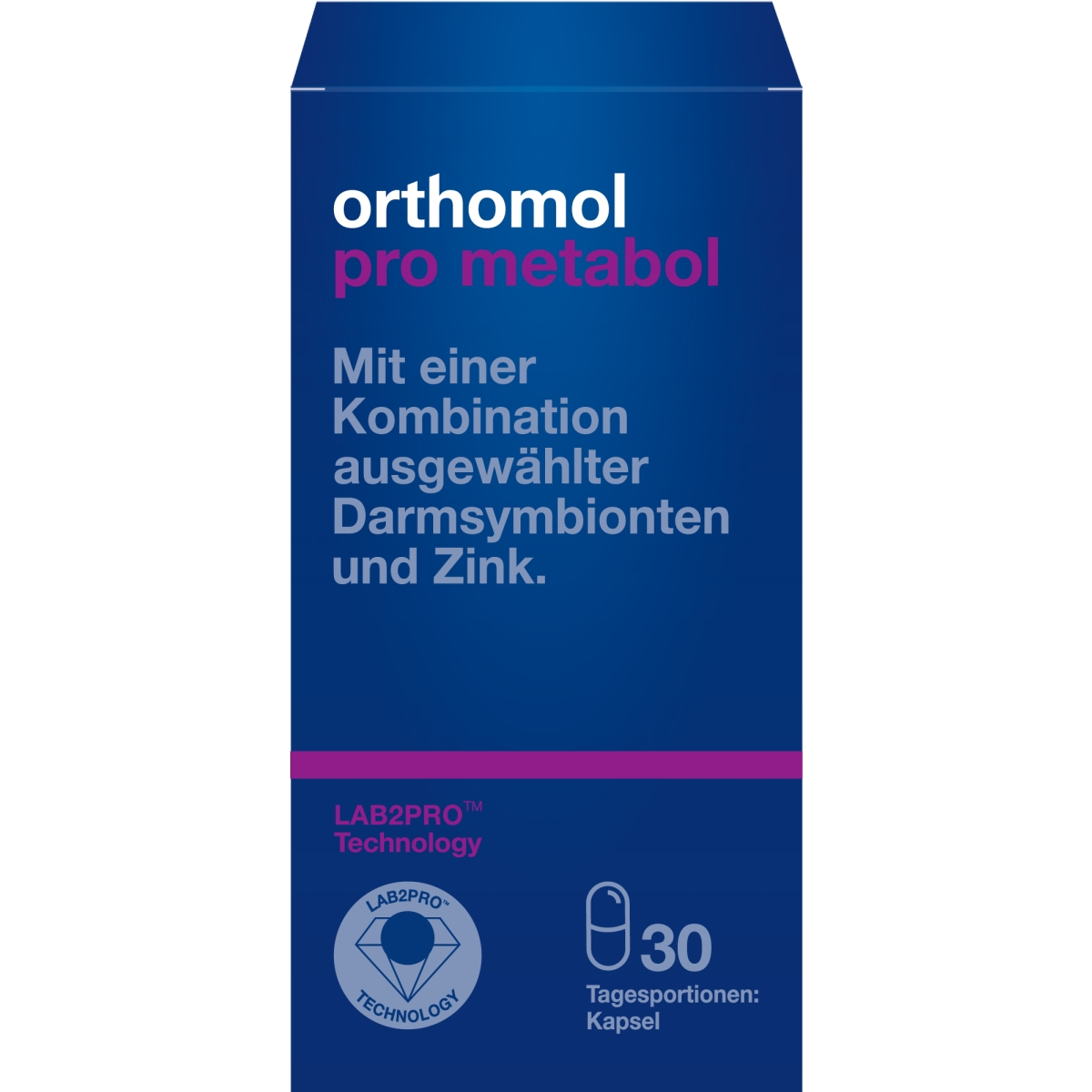 ORTHOMOL Pro metabol kapsulas, 30 gab. - Produkta attēls