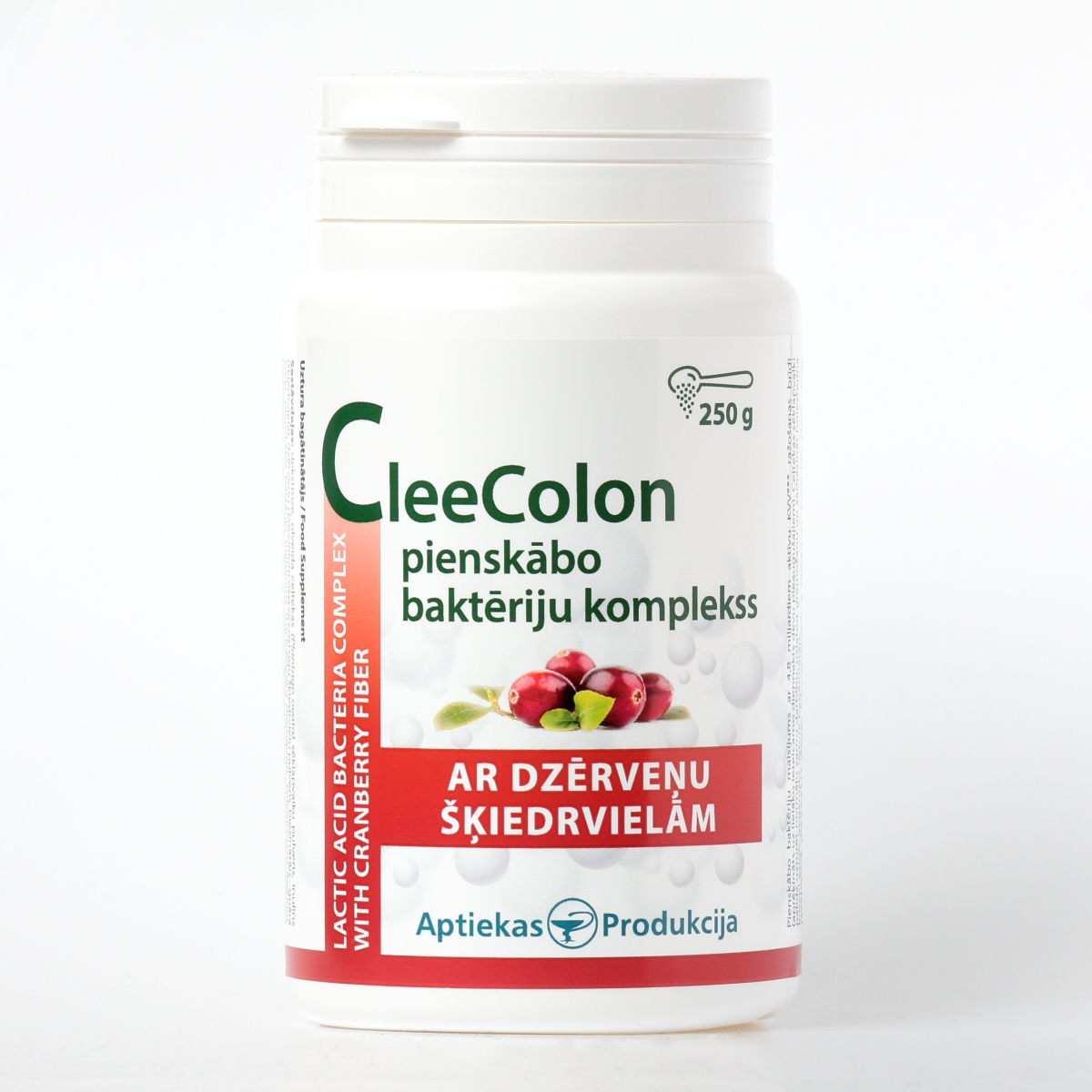 AP CleeColon ar pienskābo baktēriju kompleksu un dzērveņu šķiedrvielām - Produkta attēls