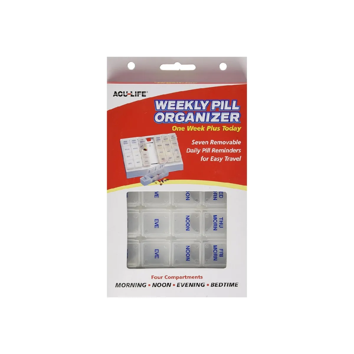 Zāļu kārbiņa komplekts (nedēļai pa dienām) - Produkta attēls