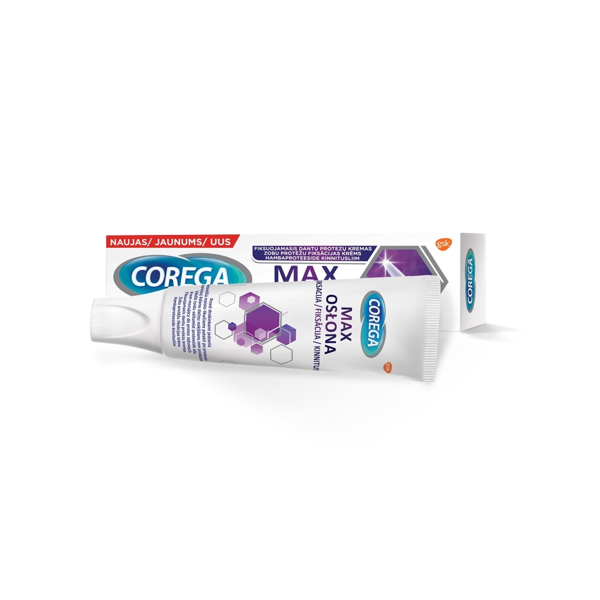 COREGA® Max Control krēms, 40 g - Produkta attēls