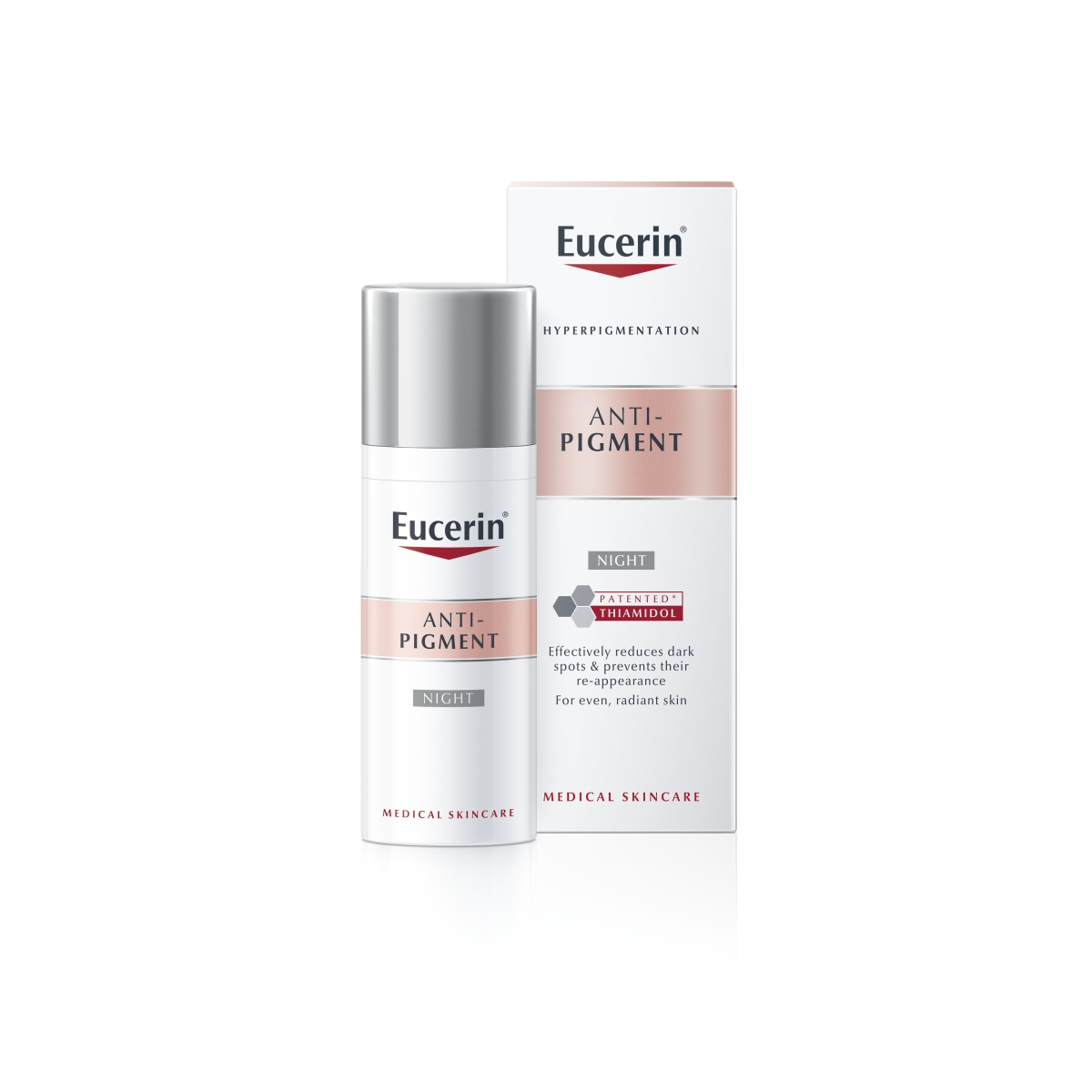 EUCERIN Anti-Pigment nakts krēms hiperpigmentācijas mazināšanai, 50 ml - Produkta attēls