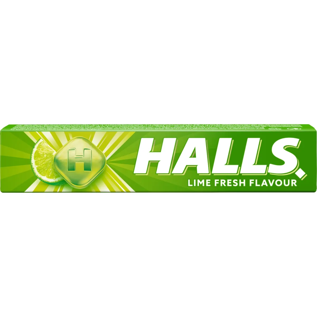 HALLS Vita-C Lime ledenes (laima) 33.5 g, 9 gab - Produkta attēls