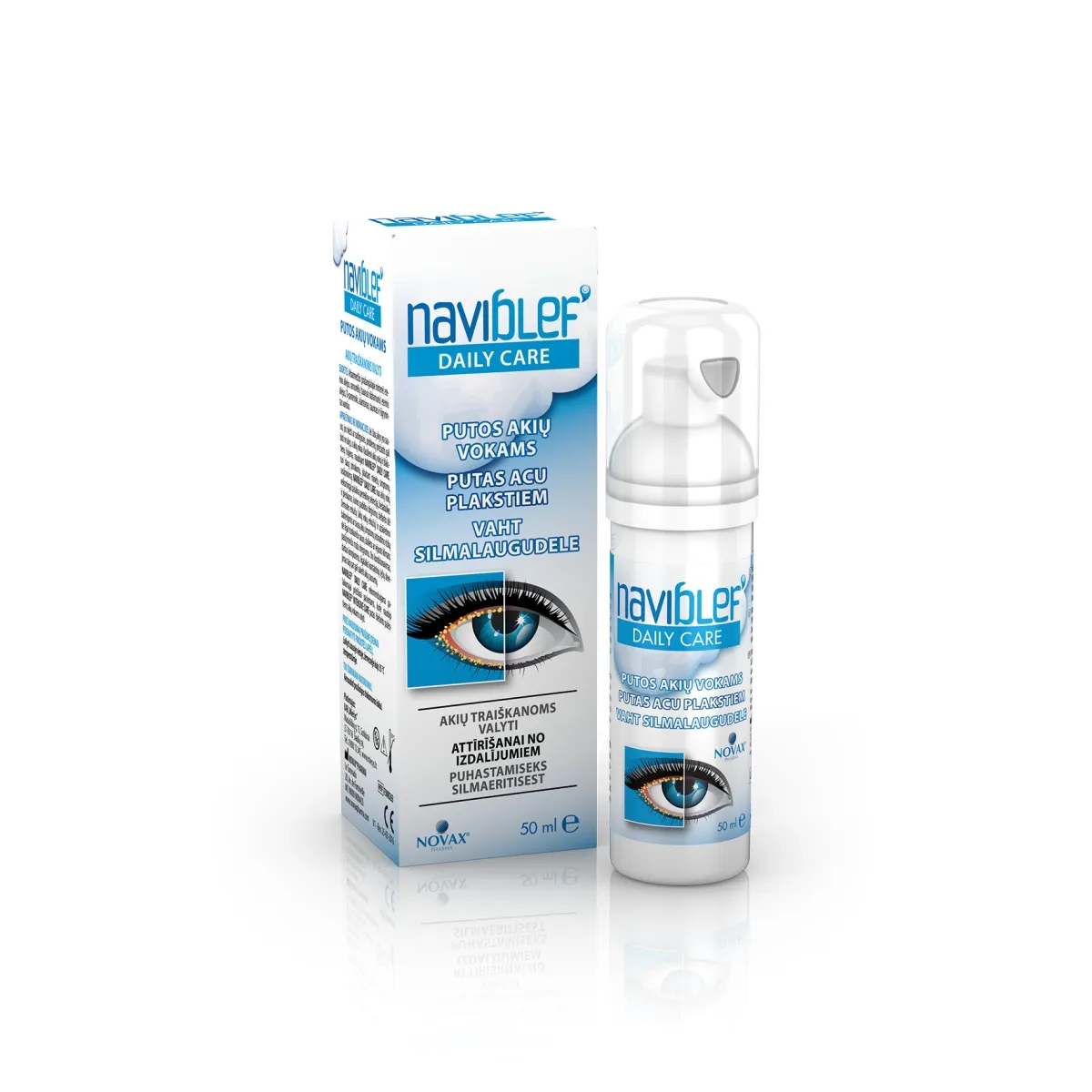 NAVIBLEF® Daily Care putas, 50 ml - Produkta attēls