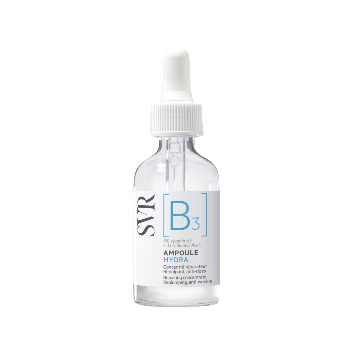 SVR [B3] Ampoule Hydra mitrinošs, atjaunojošs serums, 30ml - Produkta attēls