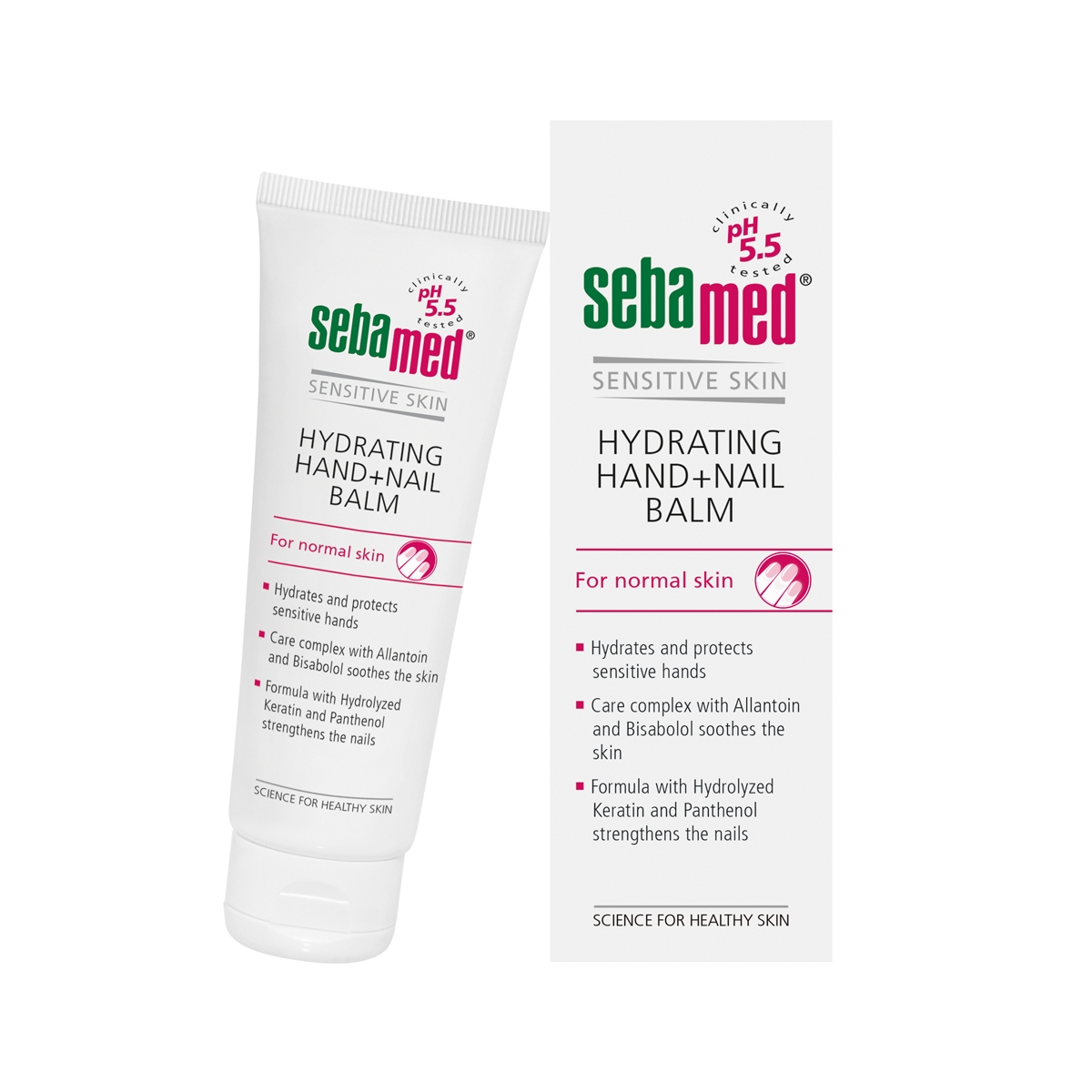 SEBAMED mitrinošs balzams rokām un nagiem, 75 ml - Produkta attēls