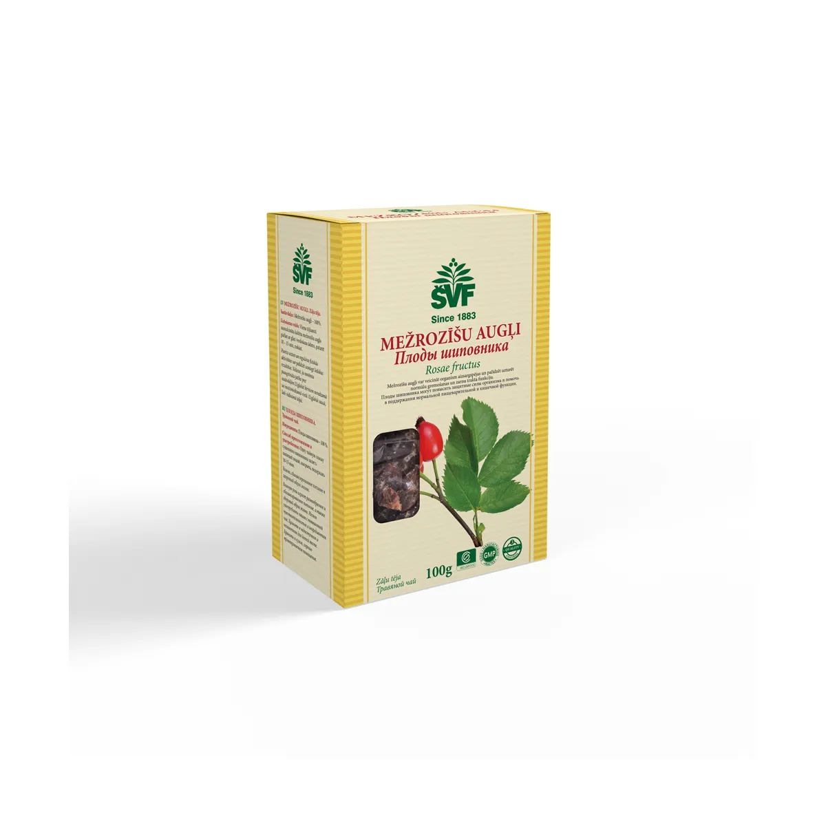 TĒJA MEŽROŽU AUGĻI 100G (LIETUVA) - Produkta attēls