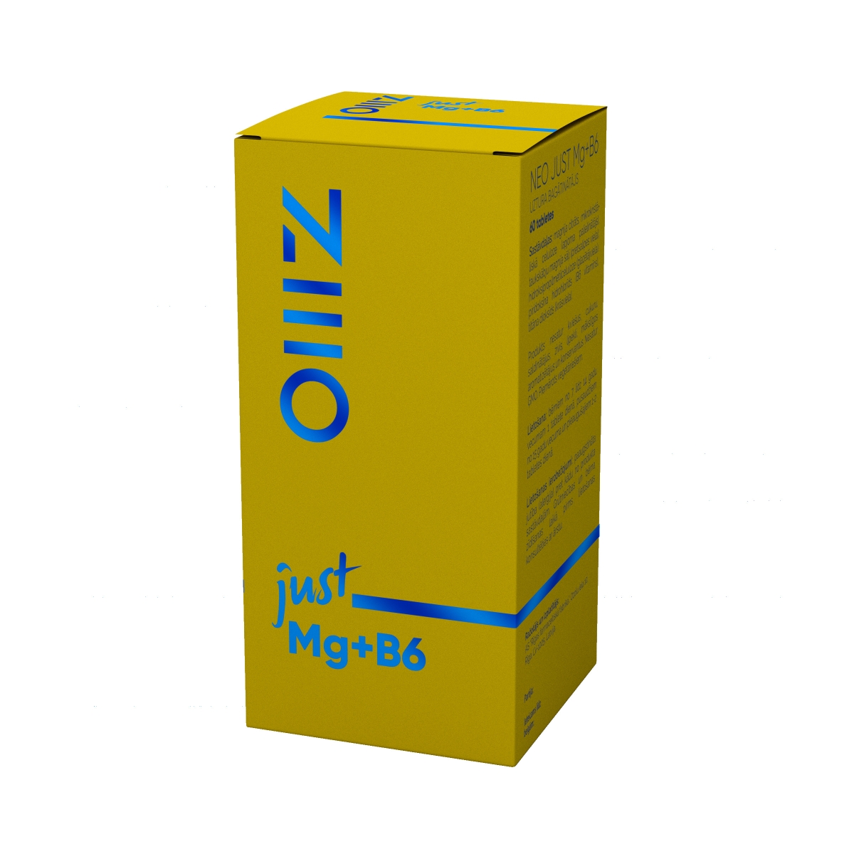 RFF Neo Just MG+B6 tabletes, 60 gab - Produkta attēls