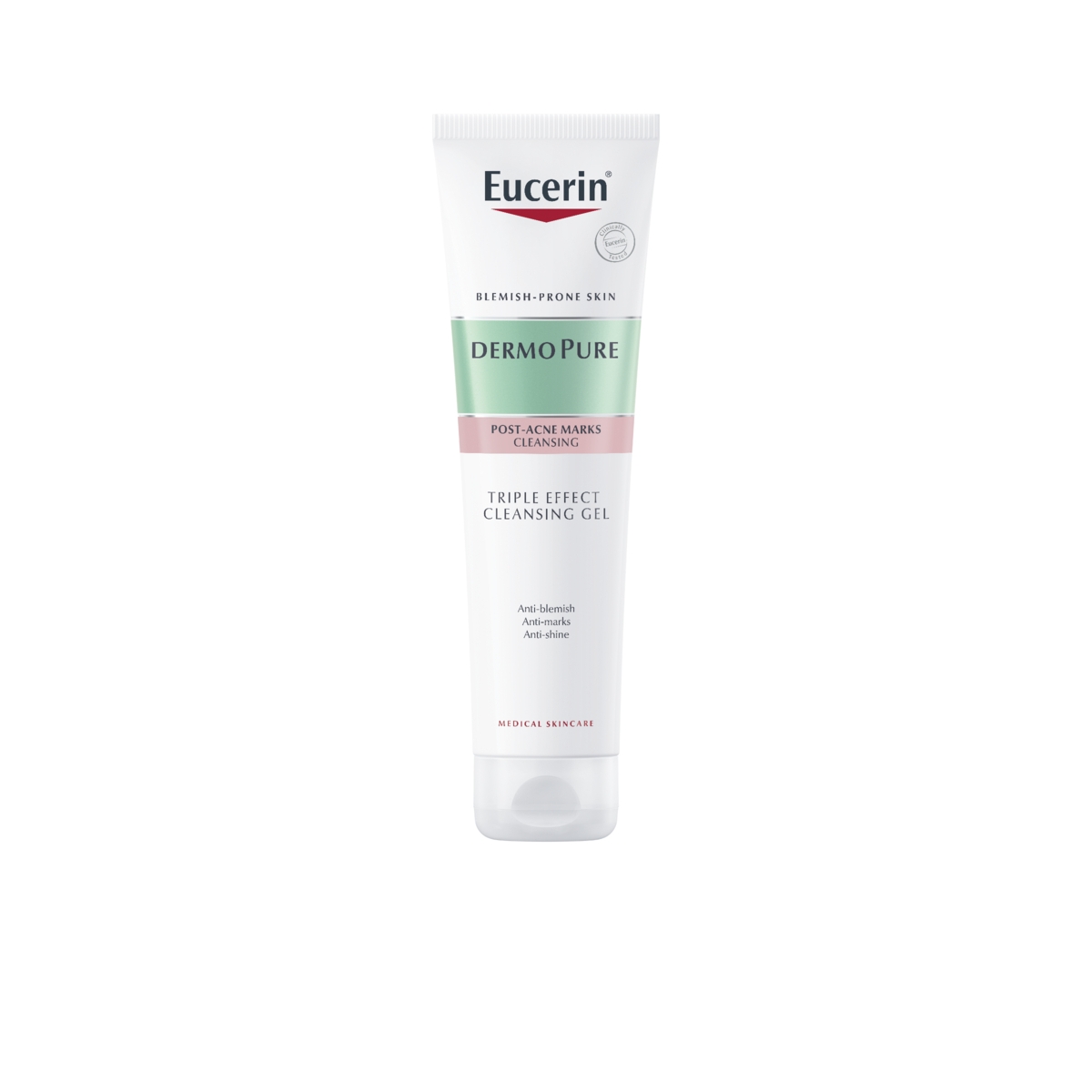 EUCERIN Dermopure Triple Effect attīroša želeja, 150 ml - Produkta attēls