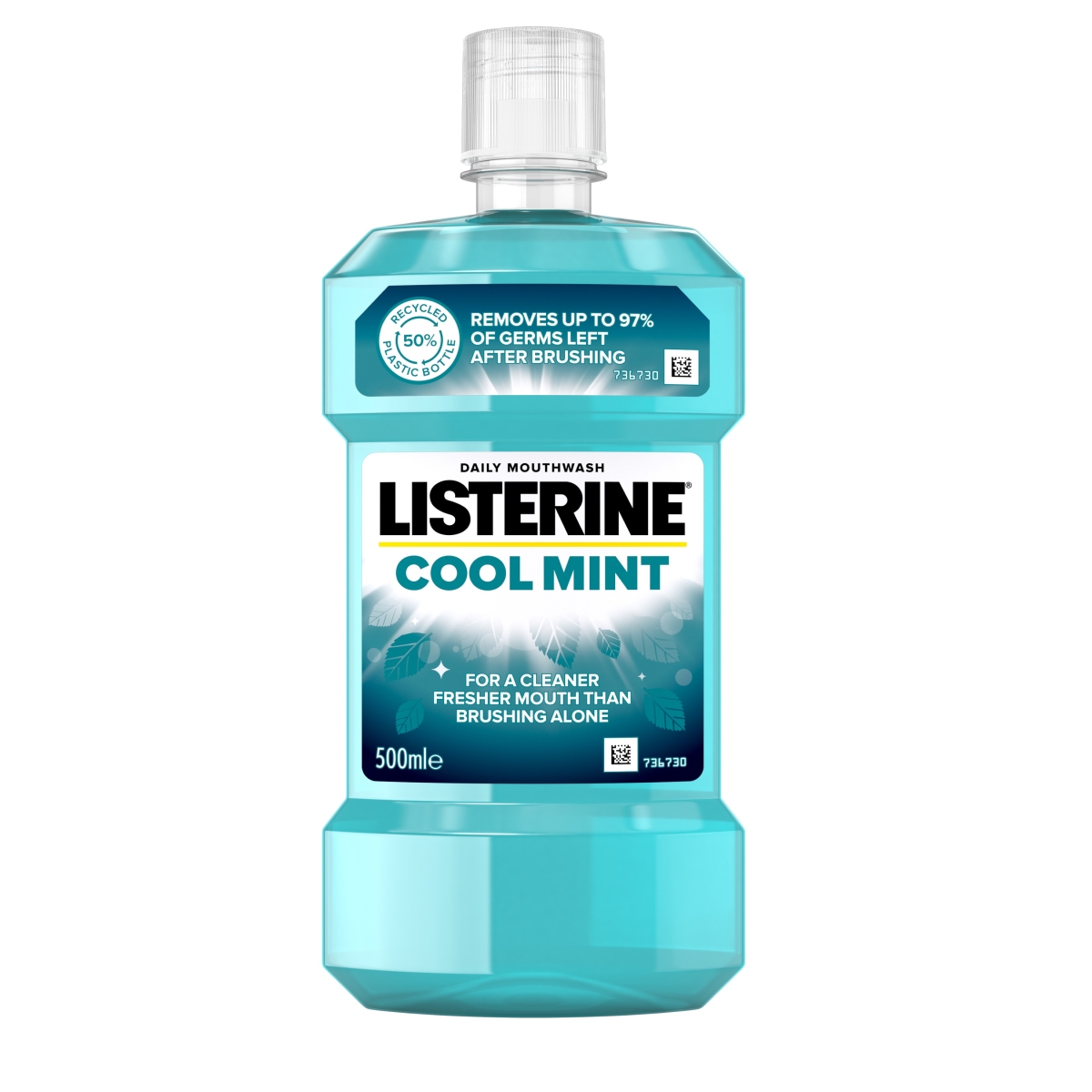Listerine mutes skalojamais līdzklis Coolmint 500 ml - Produkta attēls