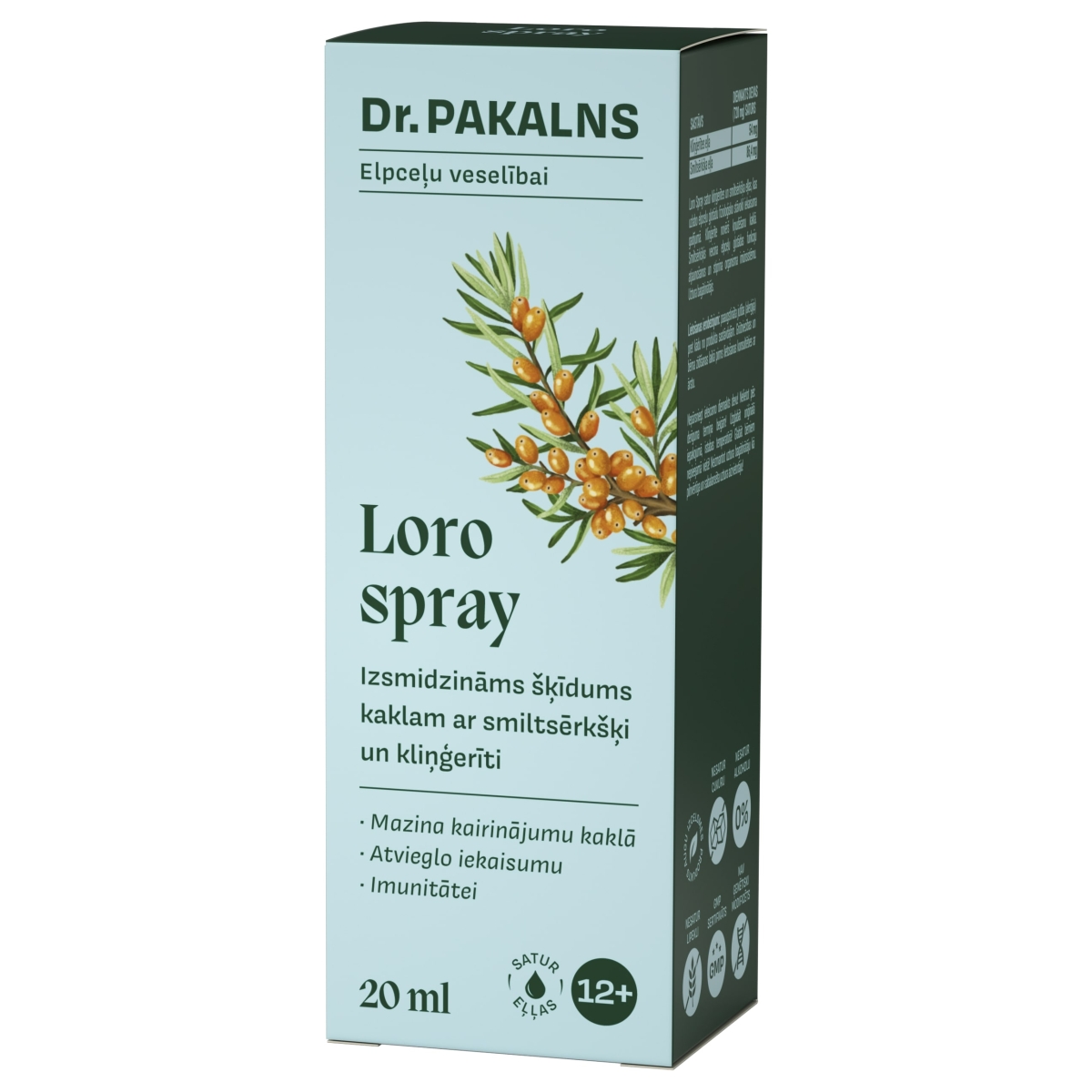 DR.PAKALNS LORO SPRAY 20 ml