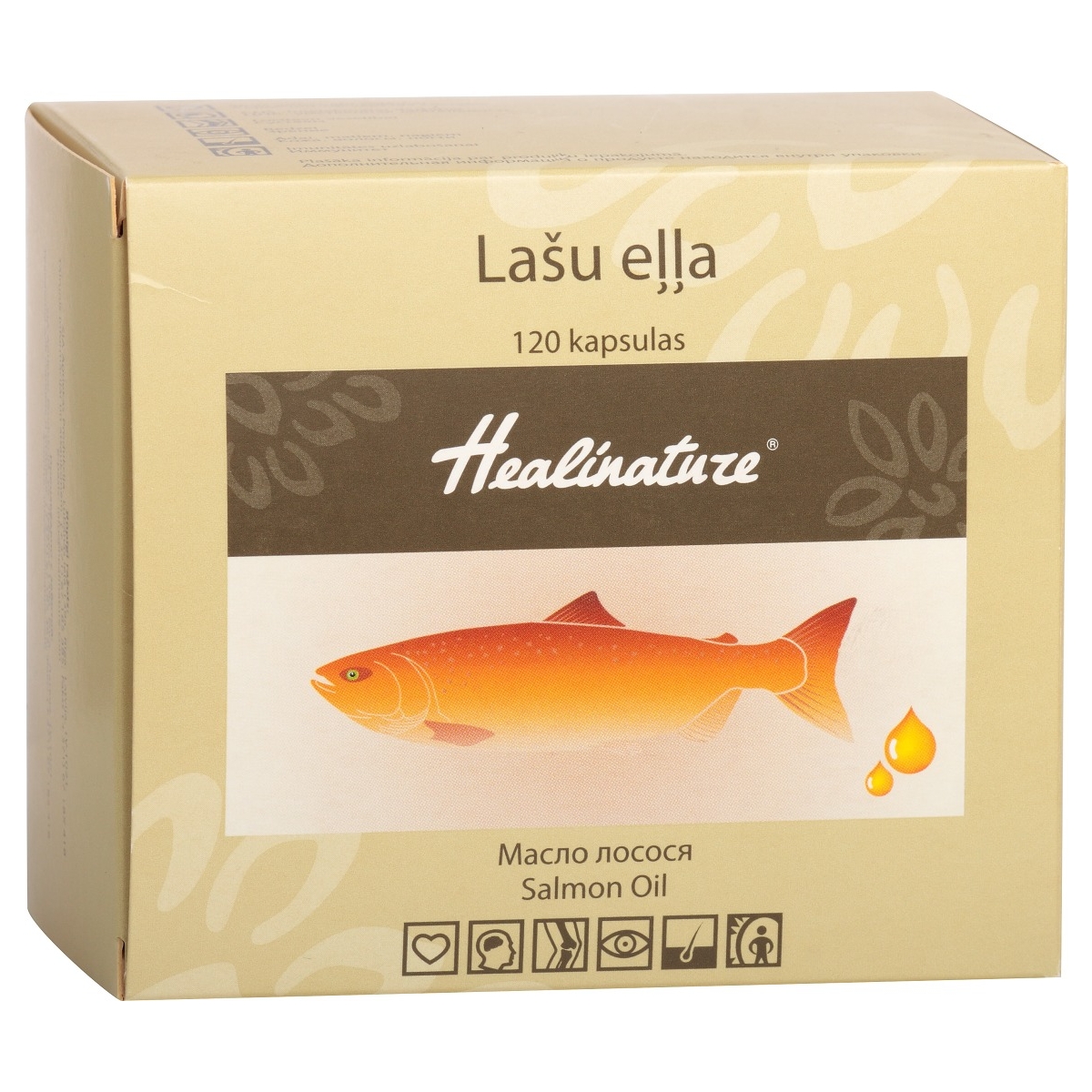 AP Healinature Lašu eļļa N120 - Produkta attēls
