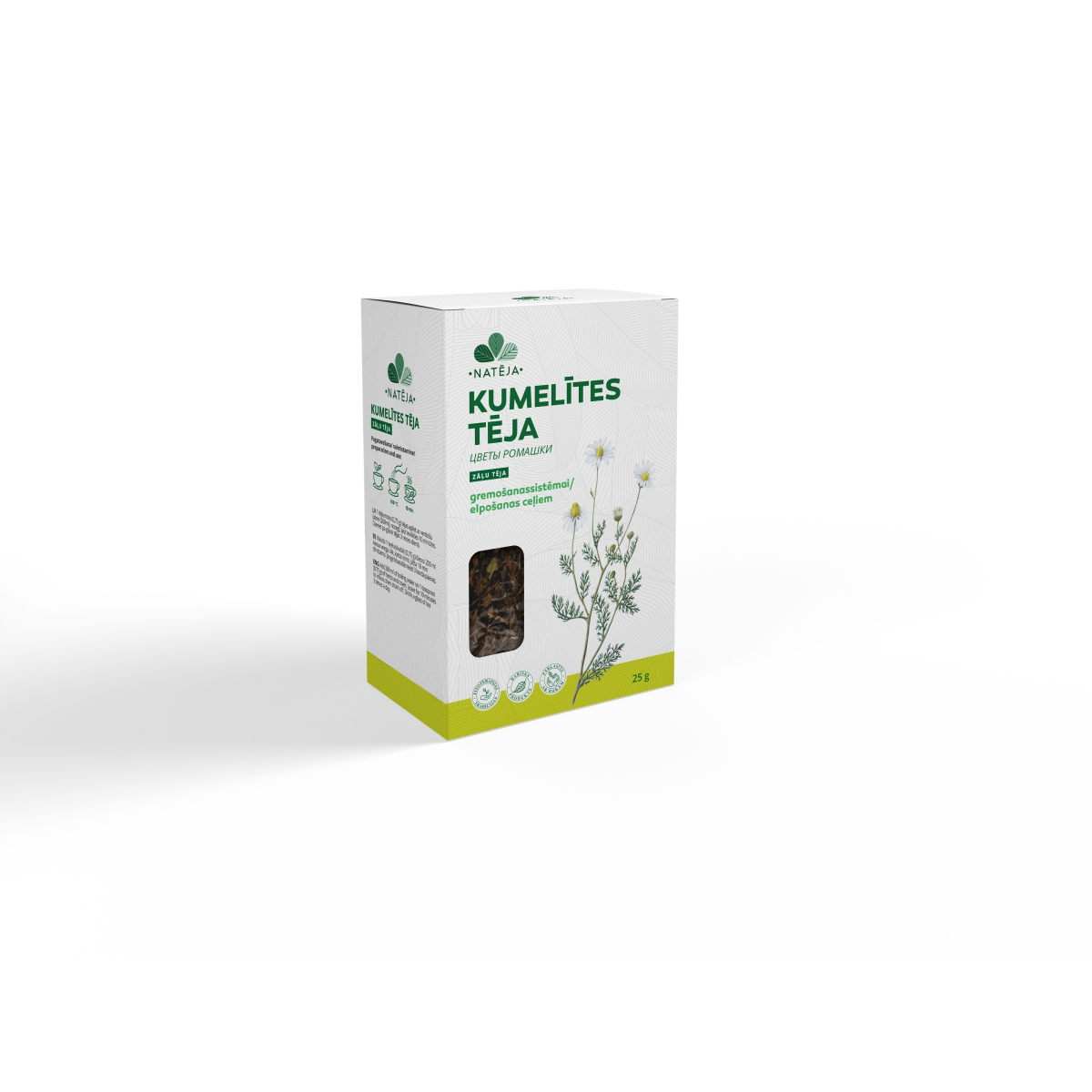 NATĒJA Kumelītes tēja, 25g - Produkta attēls
