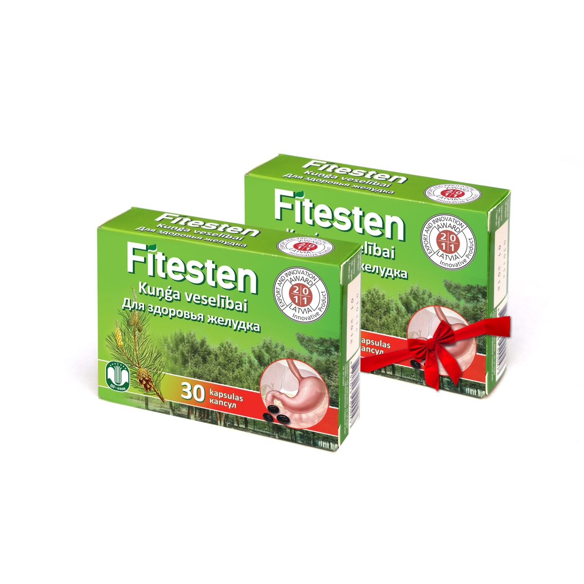 FITESTEN KAPSULAS N30 (1+1) - Produkta attēls