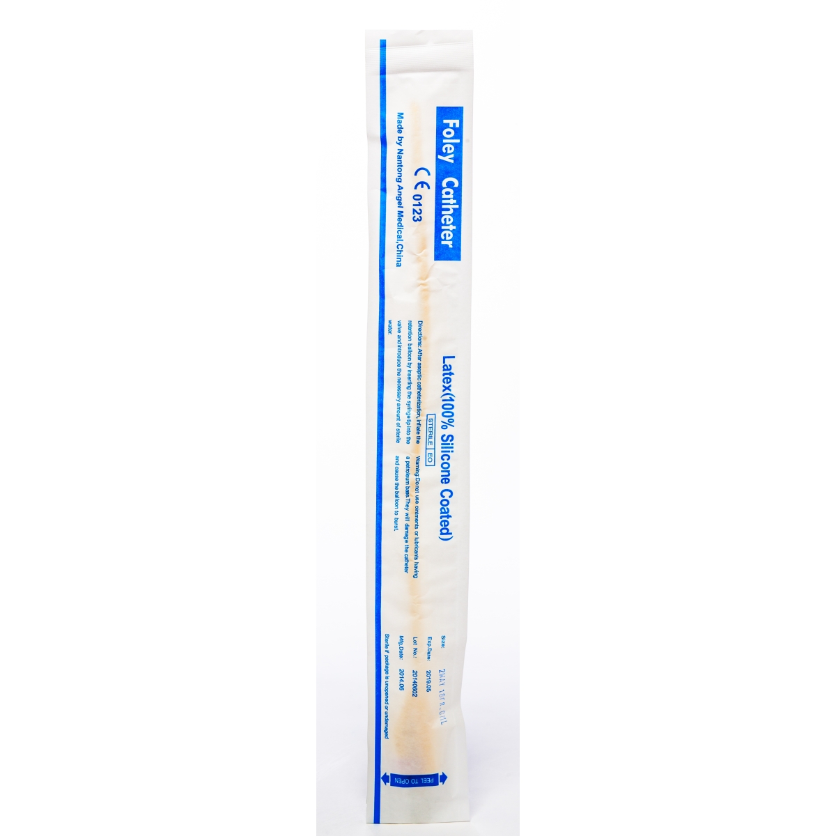 URĪNA KATETRS 2-KANĀLU CH-18 30ML - Produkta attēls