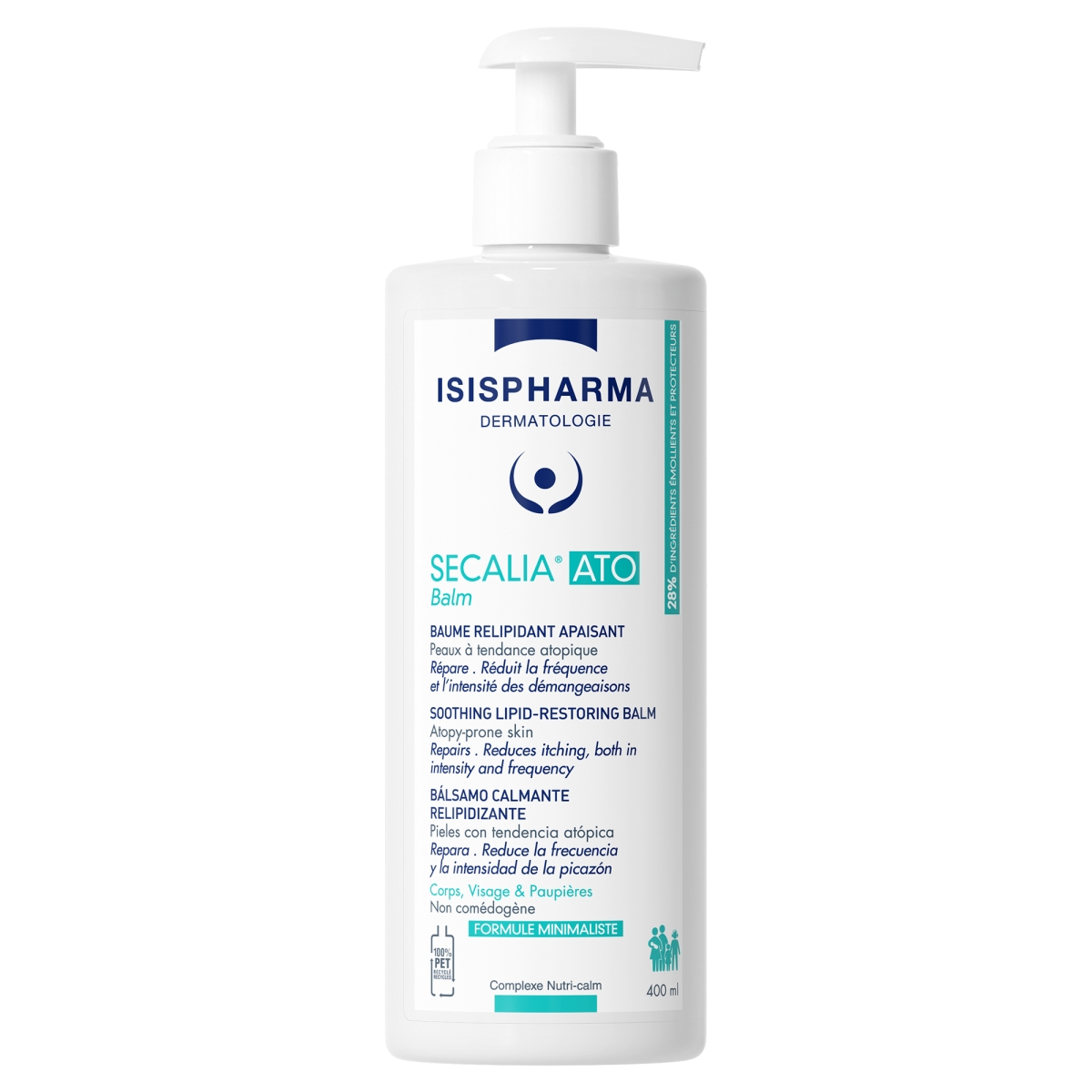 ISISPHARMA Secalia ATO Balm lipīdus atjaunojošs balzāms atopiskai ādai - Produkta attēls