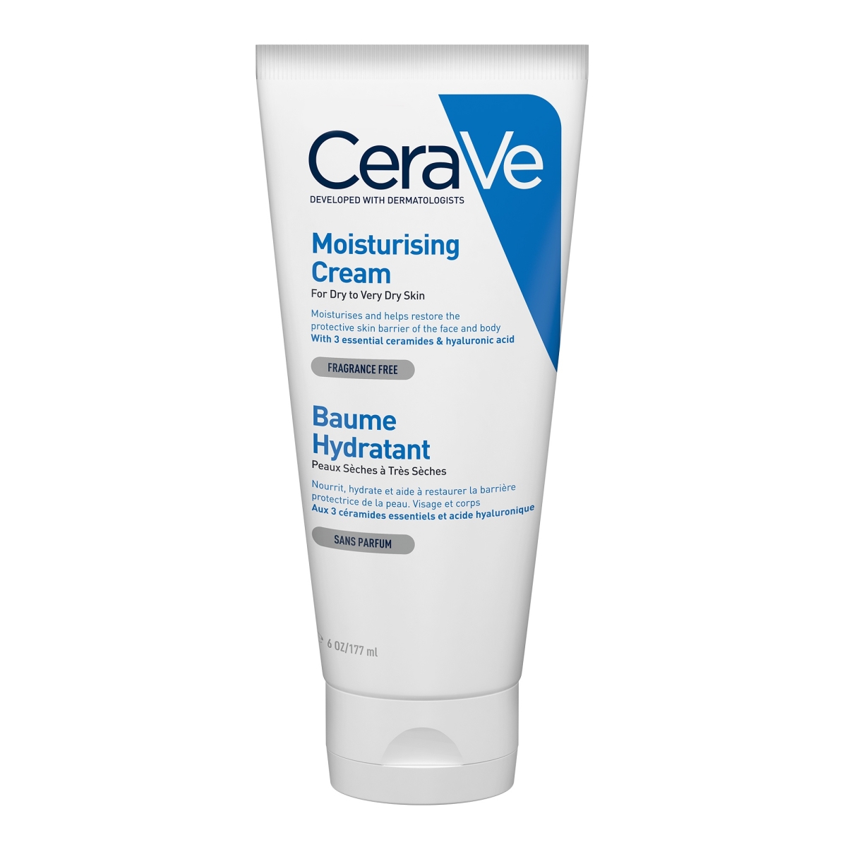 CERAVE mitrinošs balzams sejai un ķermenim sausas un ļoti sausas ādas - Produkta attēls