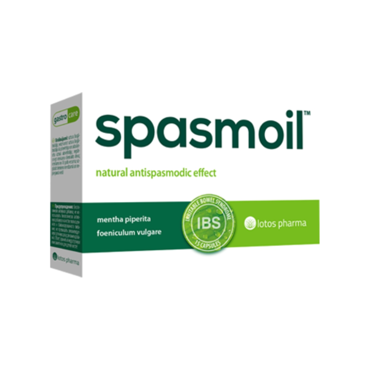 SPASMOIL kapsulas, 15 gab. - Produkta attēls