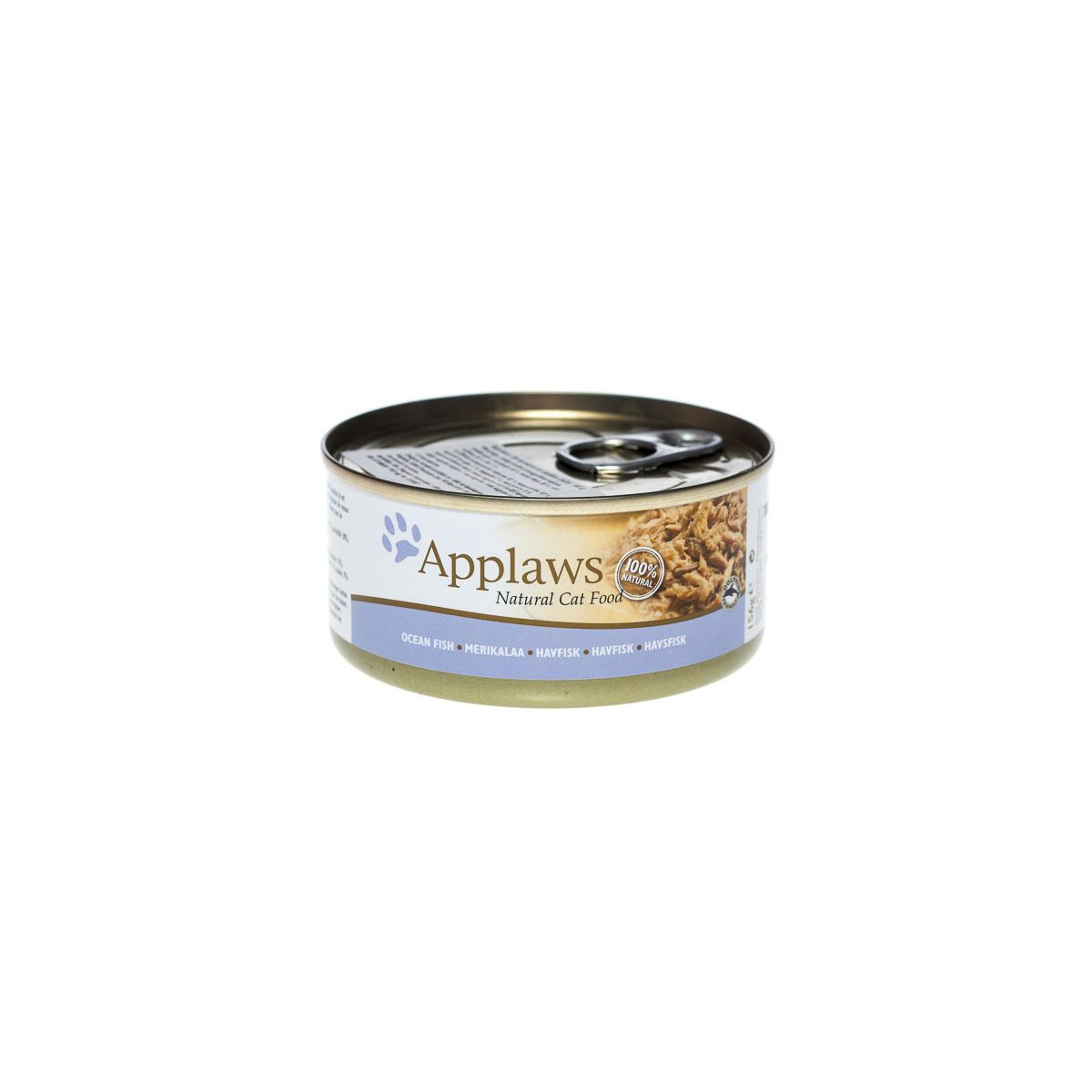 Applaws kaķu konservēta barība okeāna zivs 156g (2005)