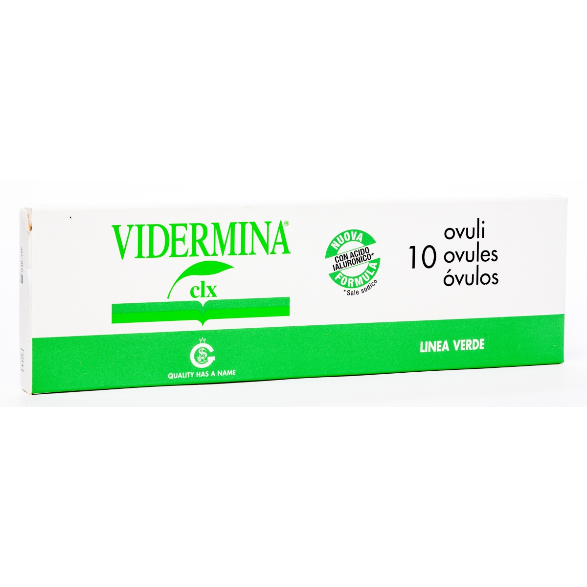 VIDERMINA VAGINĀLIE PESĀRIJI N10 - Produkta attēls