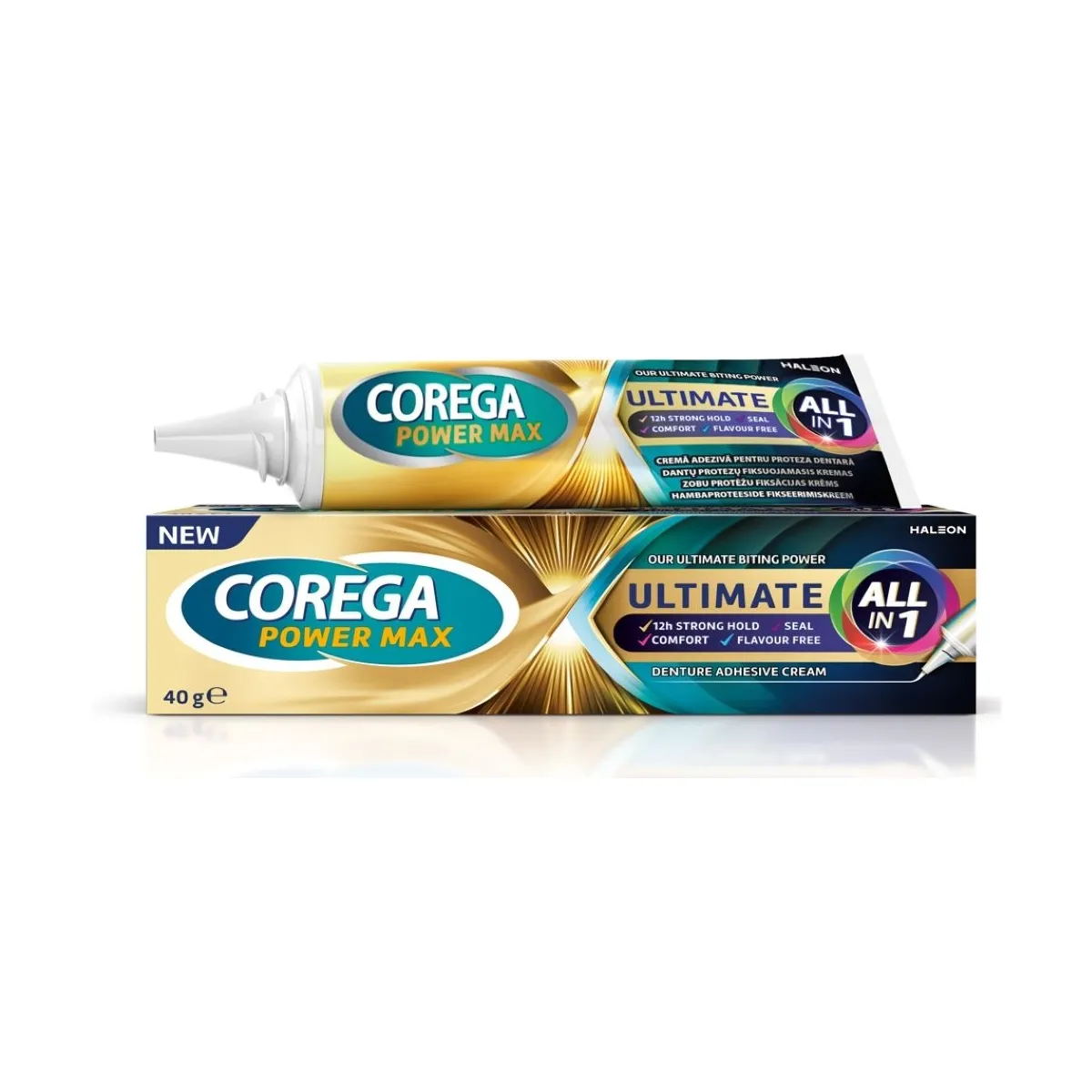 COREGA Power Max Ultimate All in 1 fiksācijas krēms, 40 g - Produkta attēls